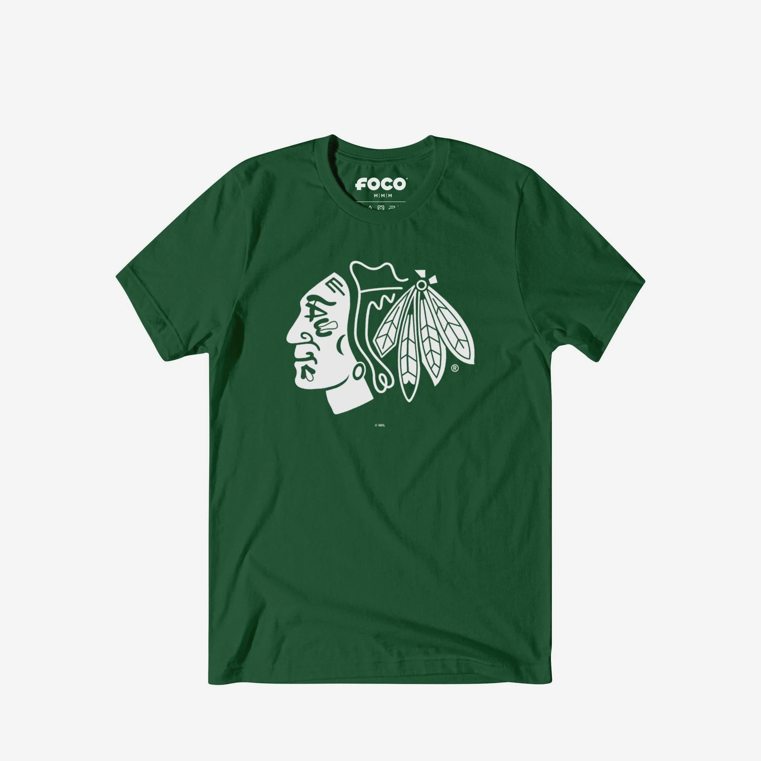 Chicago Blackhawks White Logo T-Shirt