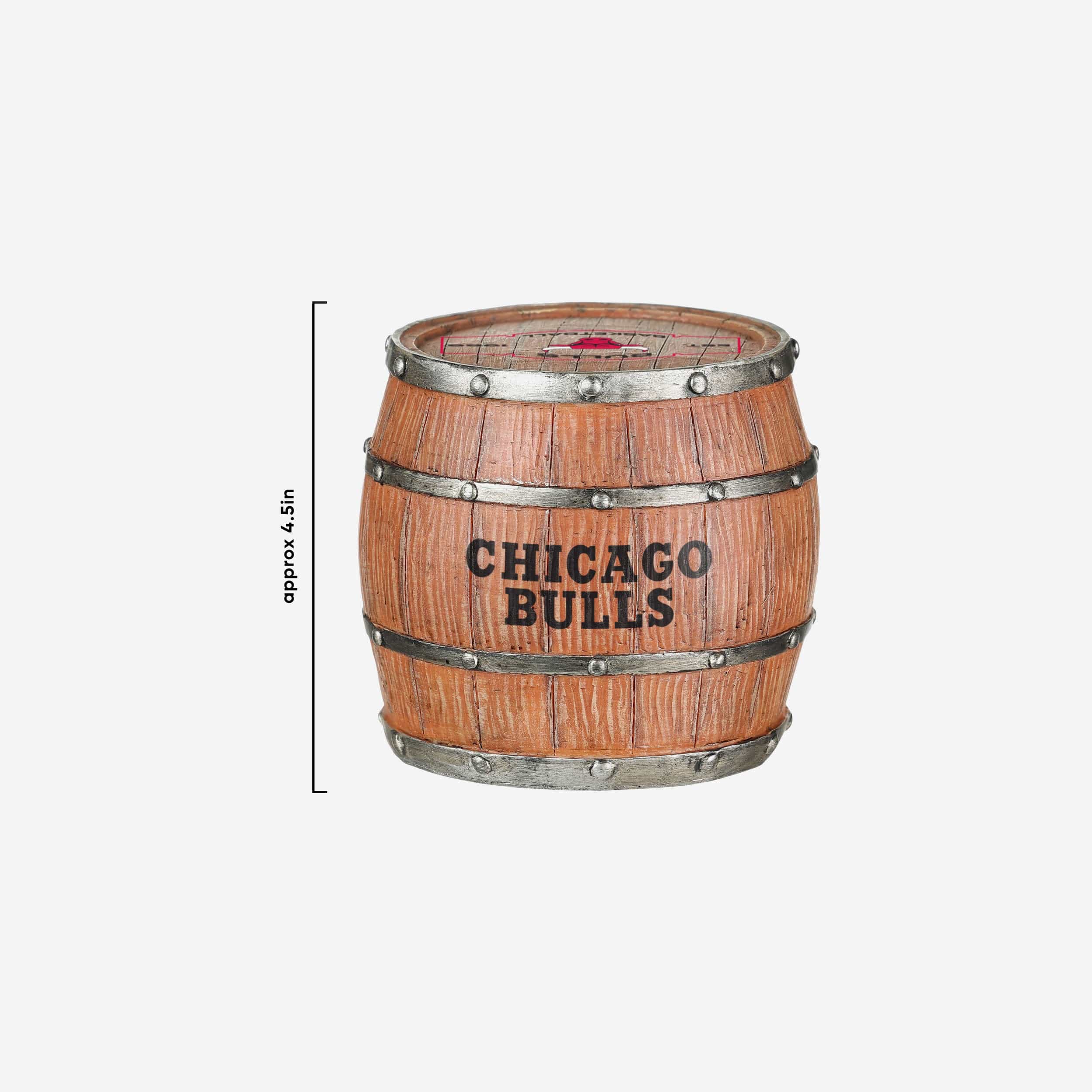 Chicago Bulls 5 Pack Barrel Coaster Set - Image 4