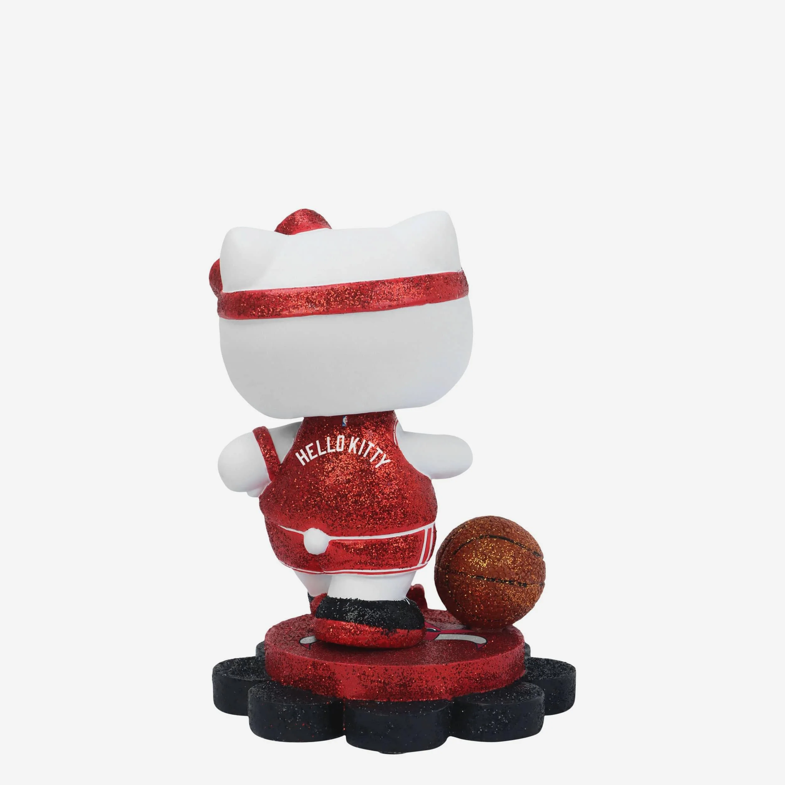 Chicago Bulls Hello Kitty® Glitter Mini Bobblehead - Image 5