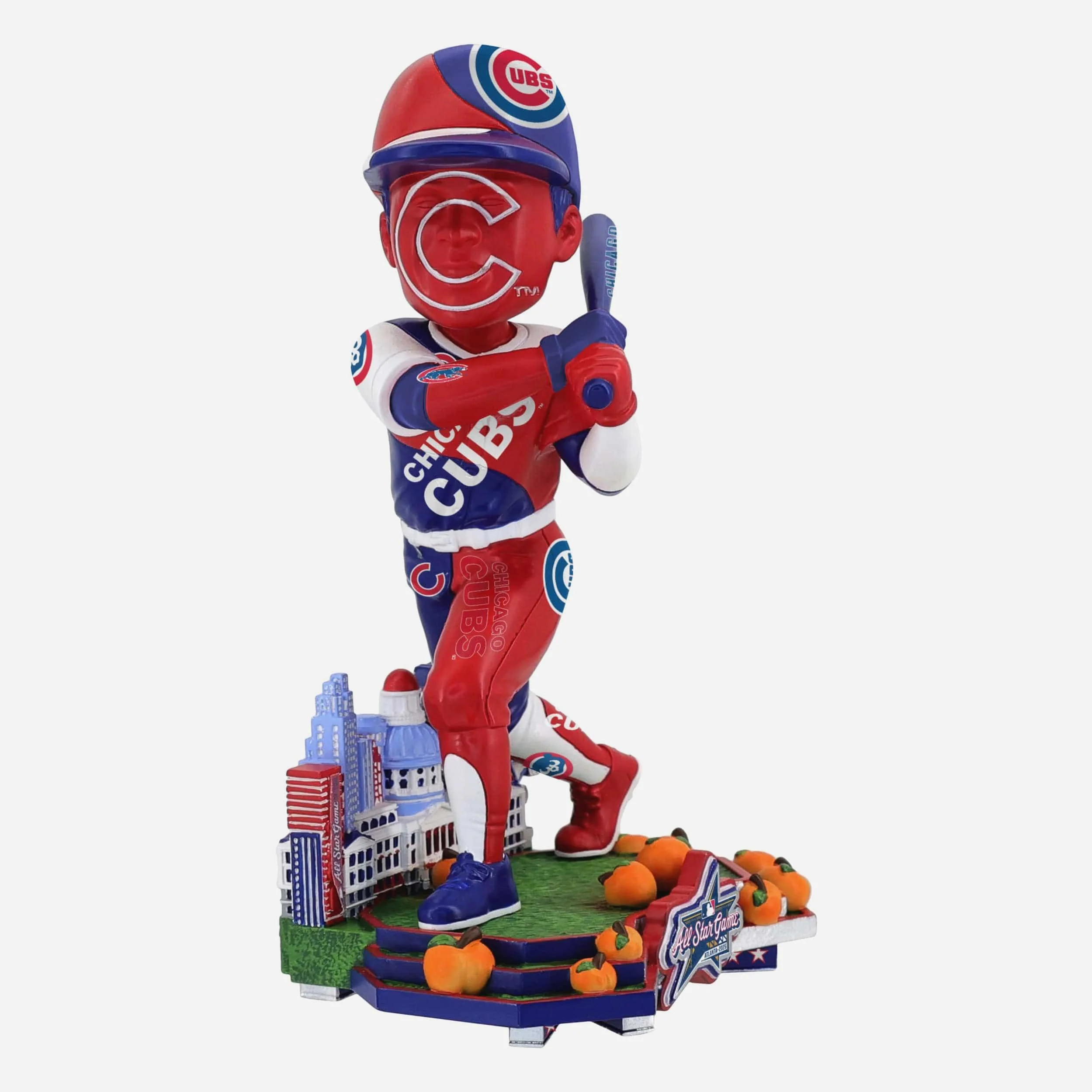 Chicago Cubs 2025 MLB All-Star Bobbles on Parade Bobblehead - Image 4
