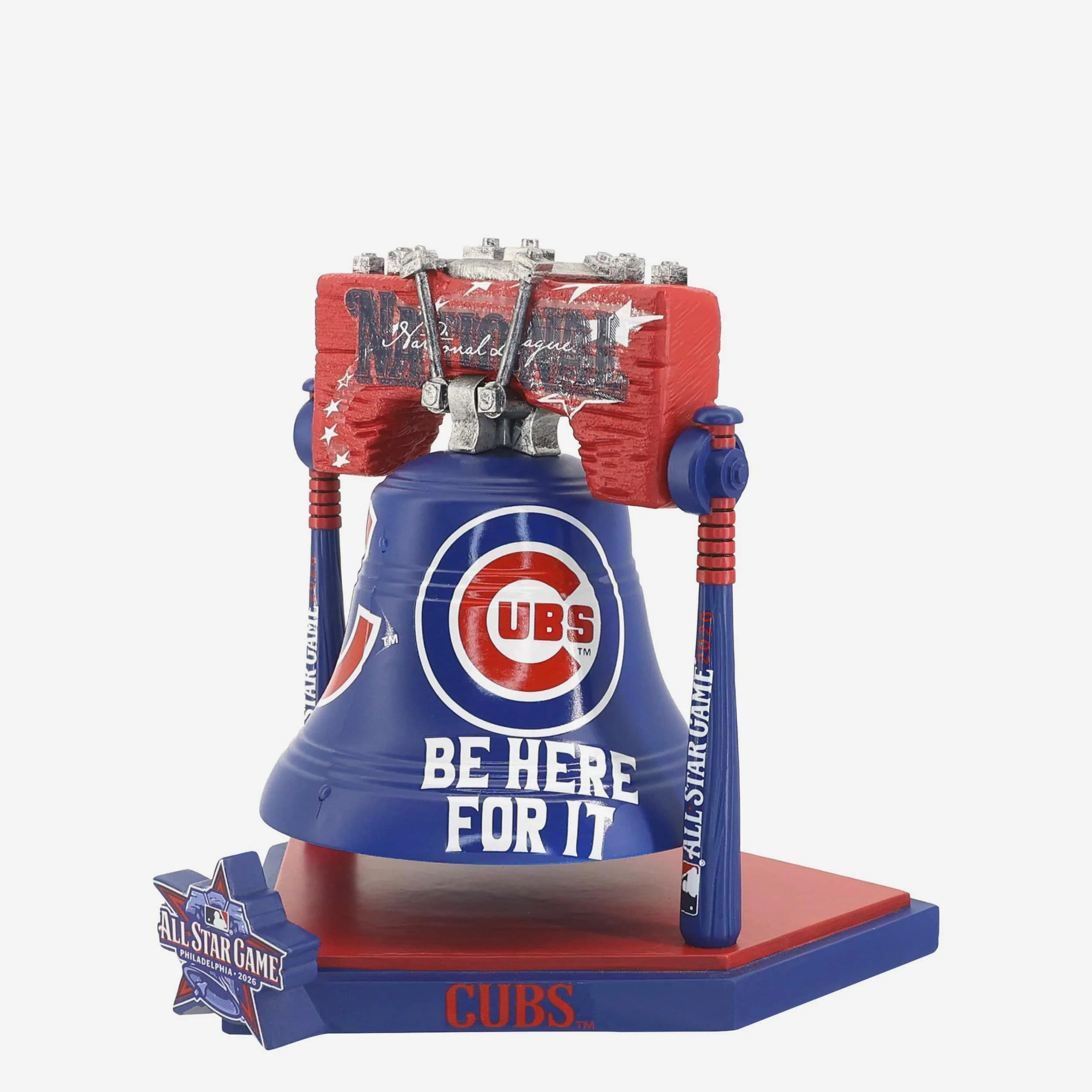 Chicago Cubs 2026 MLB All Star Liberty Bell Figurine - Image 3