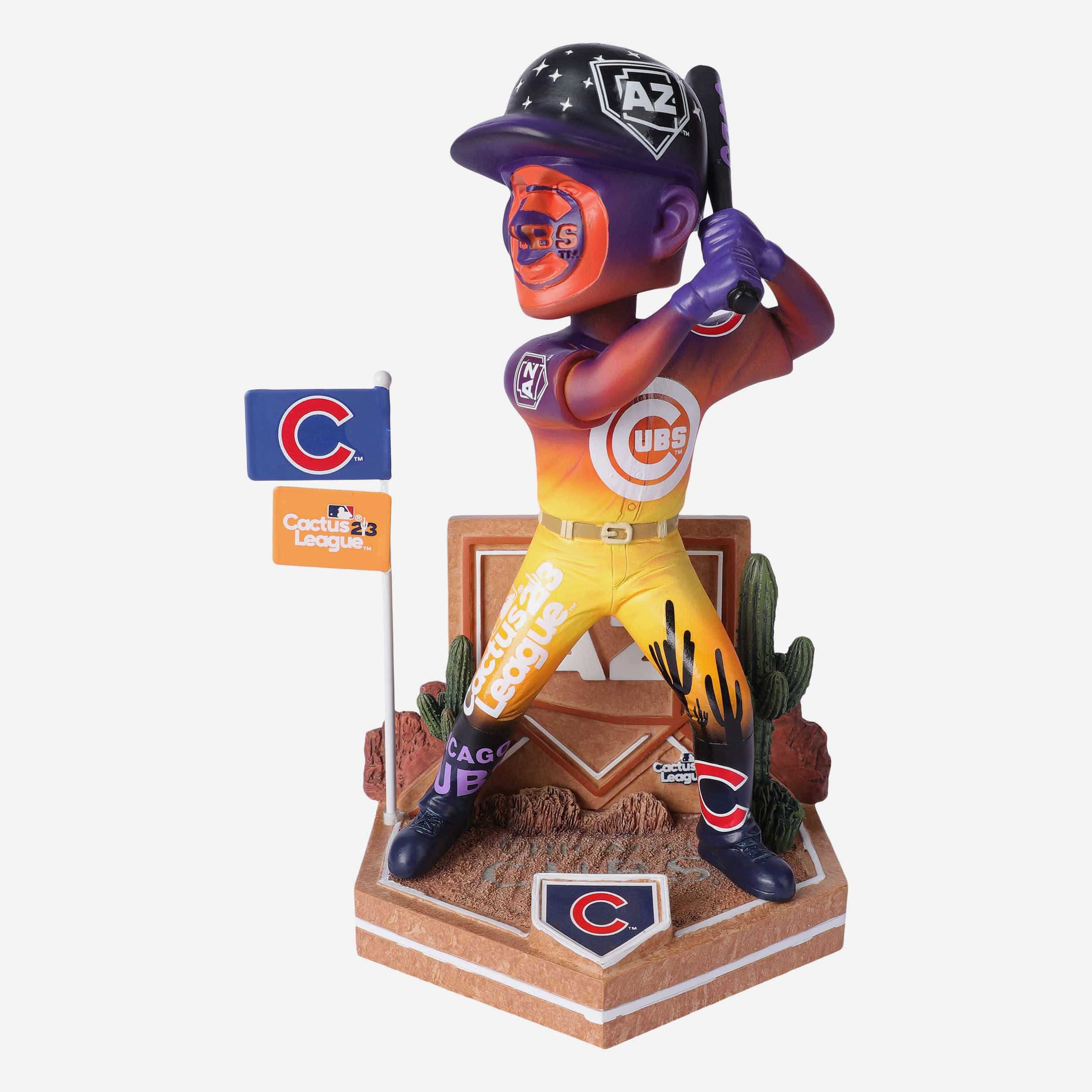 Chicago Cubs Cactus League Bobbles On Parade Bobblehead