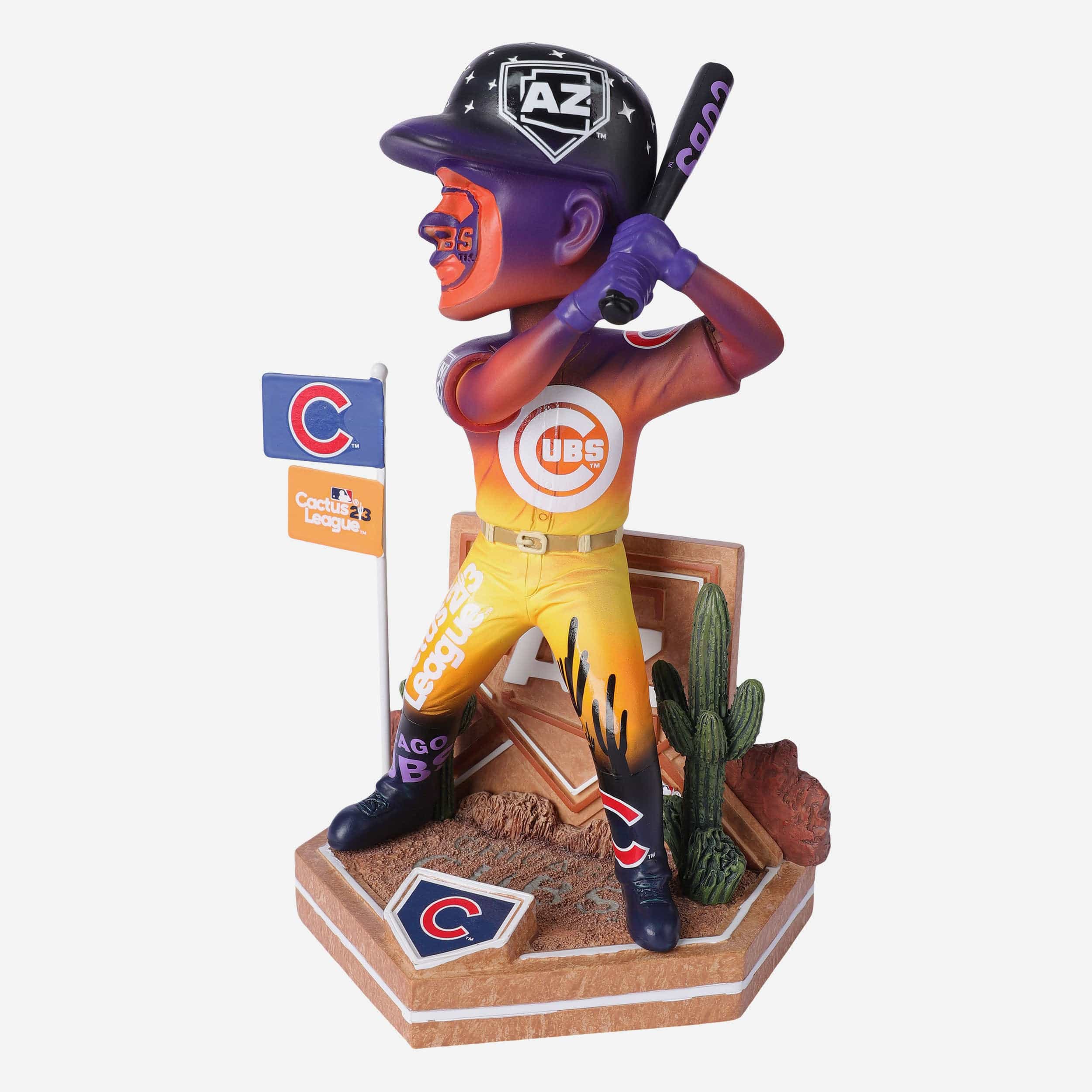 Chicago Cubs Cactus League Bobbles On Parade Bobblehead - Image 4
