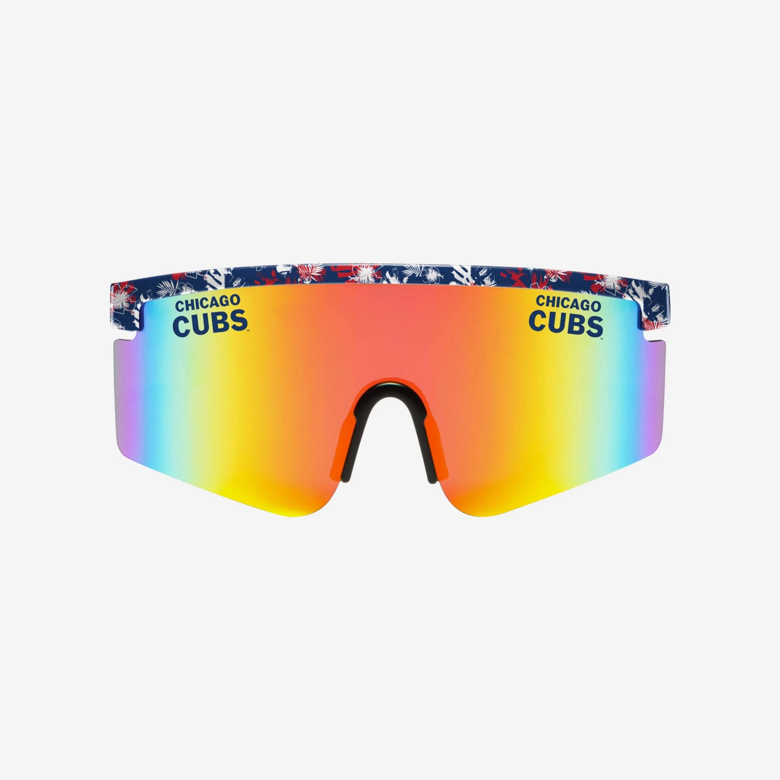 Chicago Cubs Floral Large Frame Sunglasses - Image 2