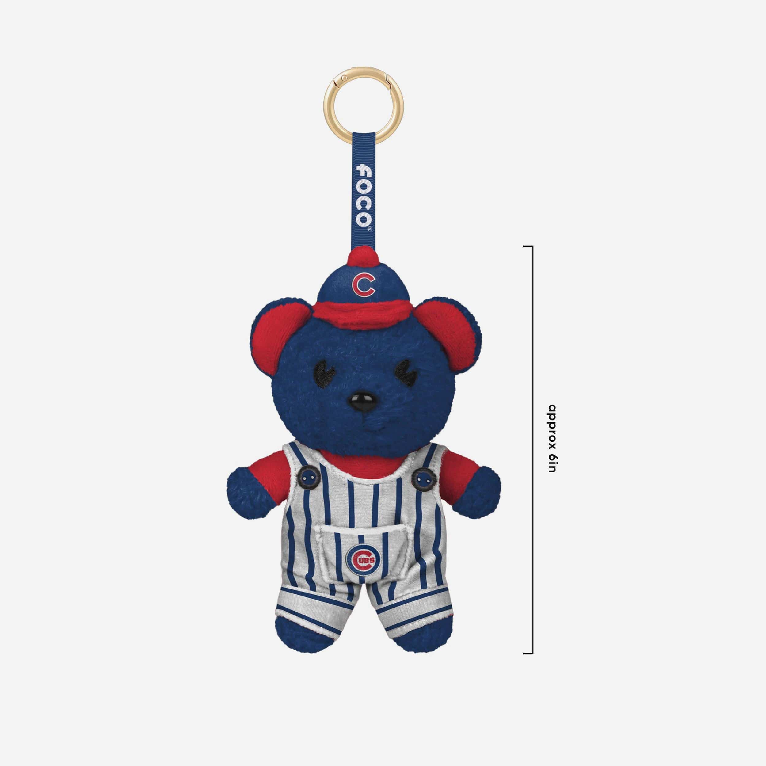 Chicago Cubs FOOCOOS Plush Bag Charm Keychain Blind Box Series 1 - Image 3