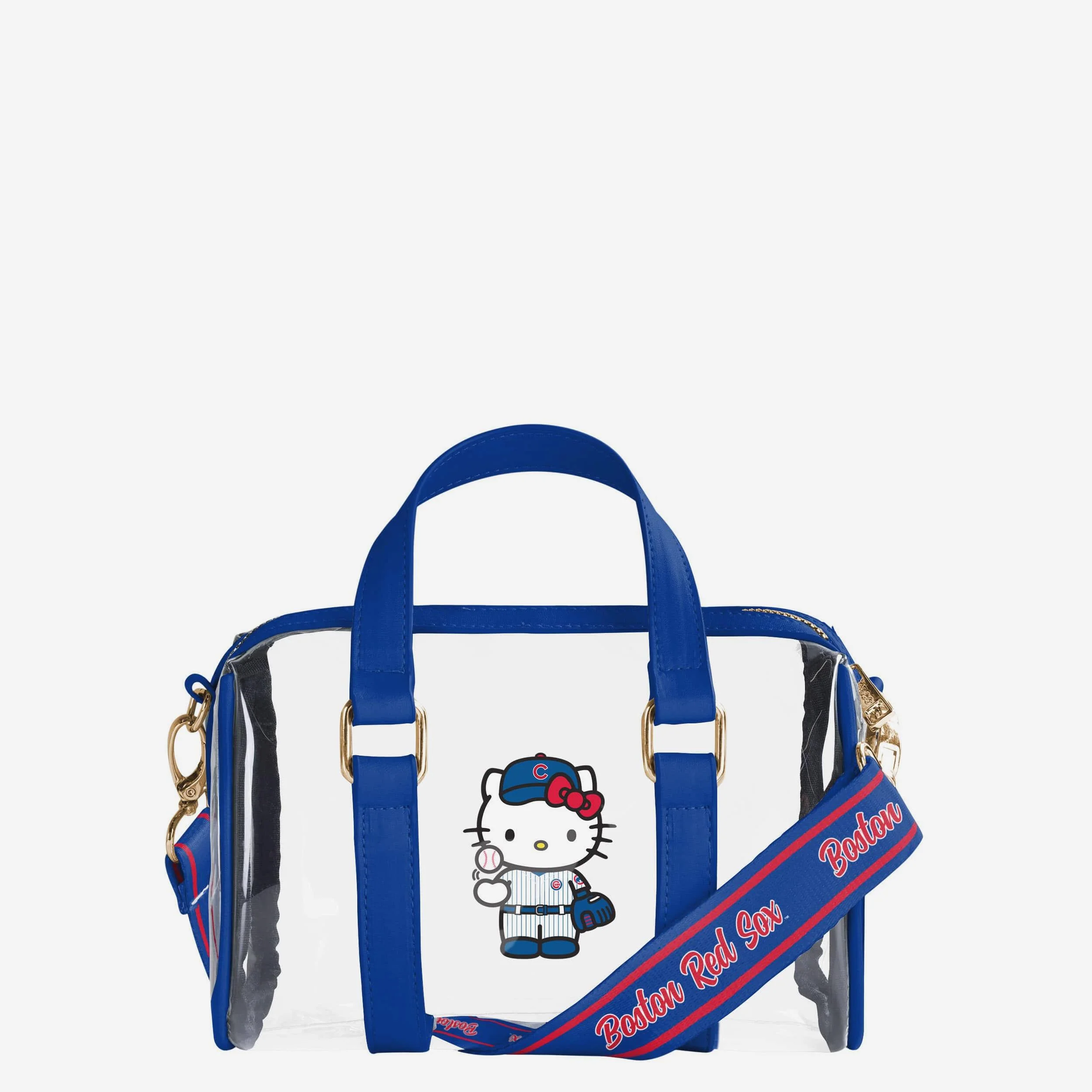 Chicago Cubs Hello Kitty® Clear Barrel Bag