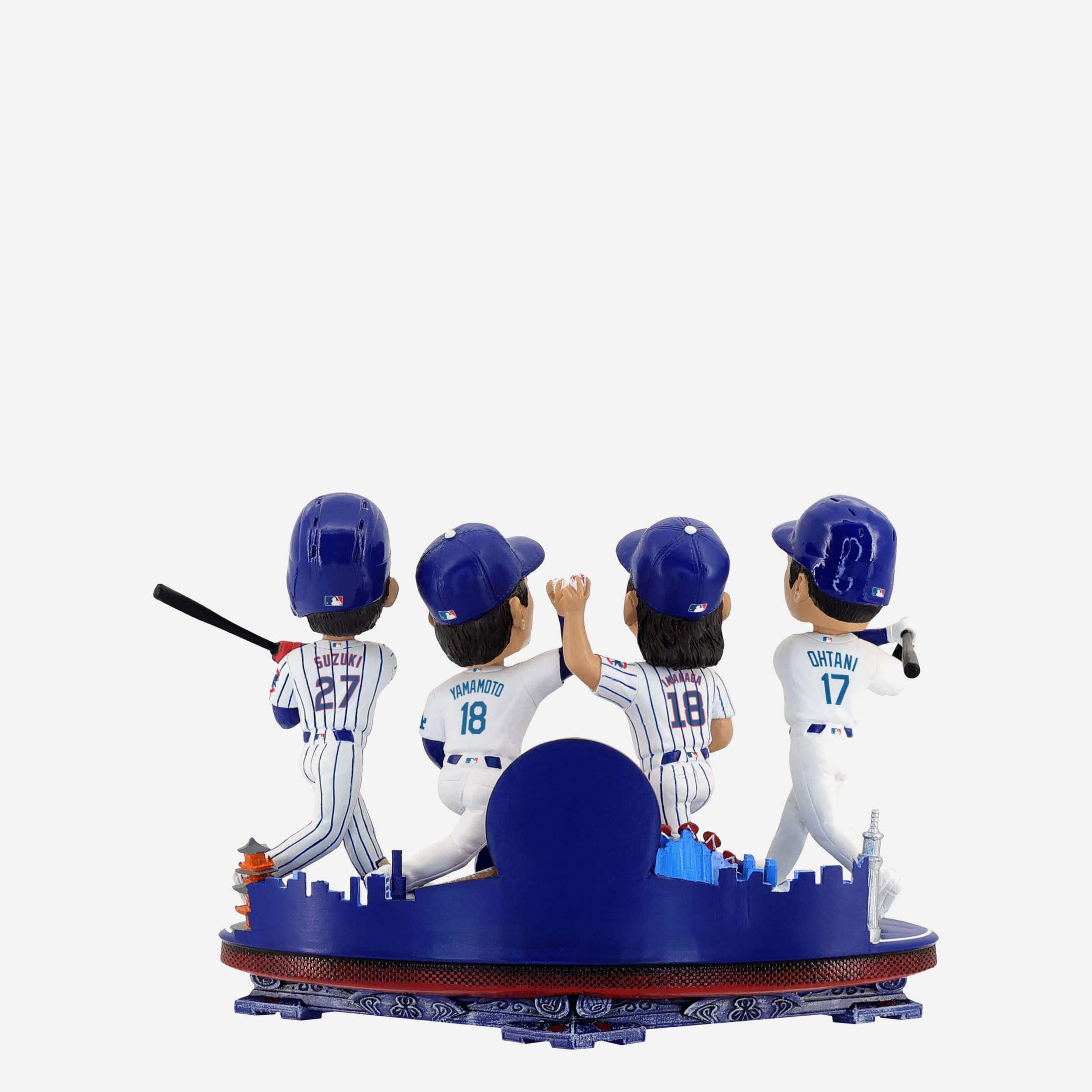 Chicago Cubs & Los Angeles Dodgers 2025 Tokyo Series Mini Bobblehead Scene - Image 6