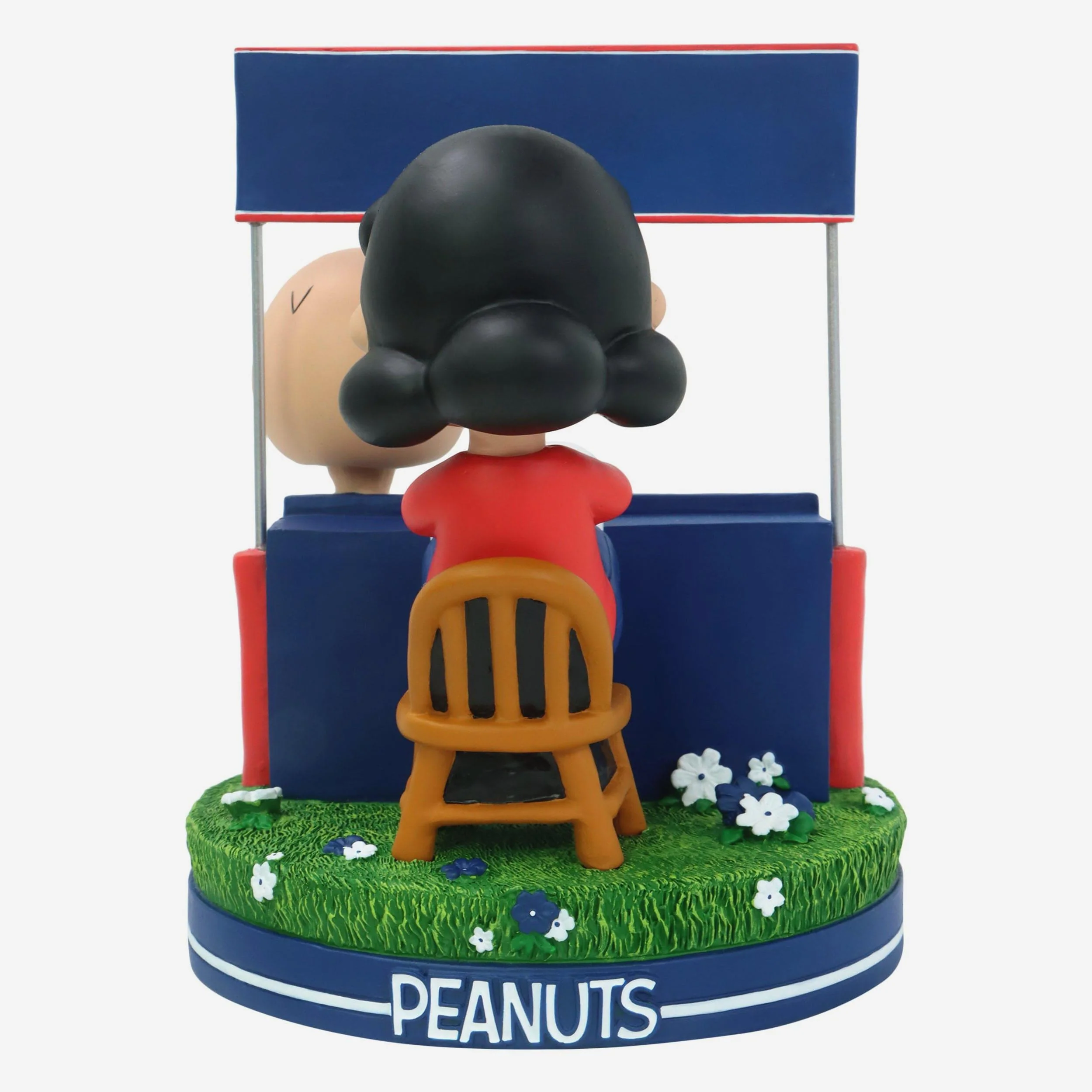 Chicago Cubs Lucy & Charlie Brown Peanuts Psychiatry Stand Dual Bobblehead - Image 6