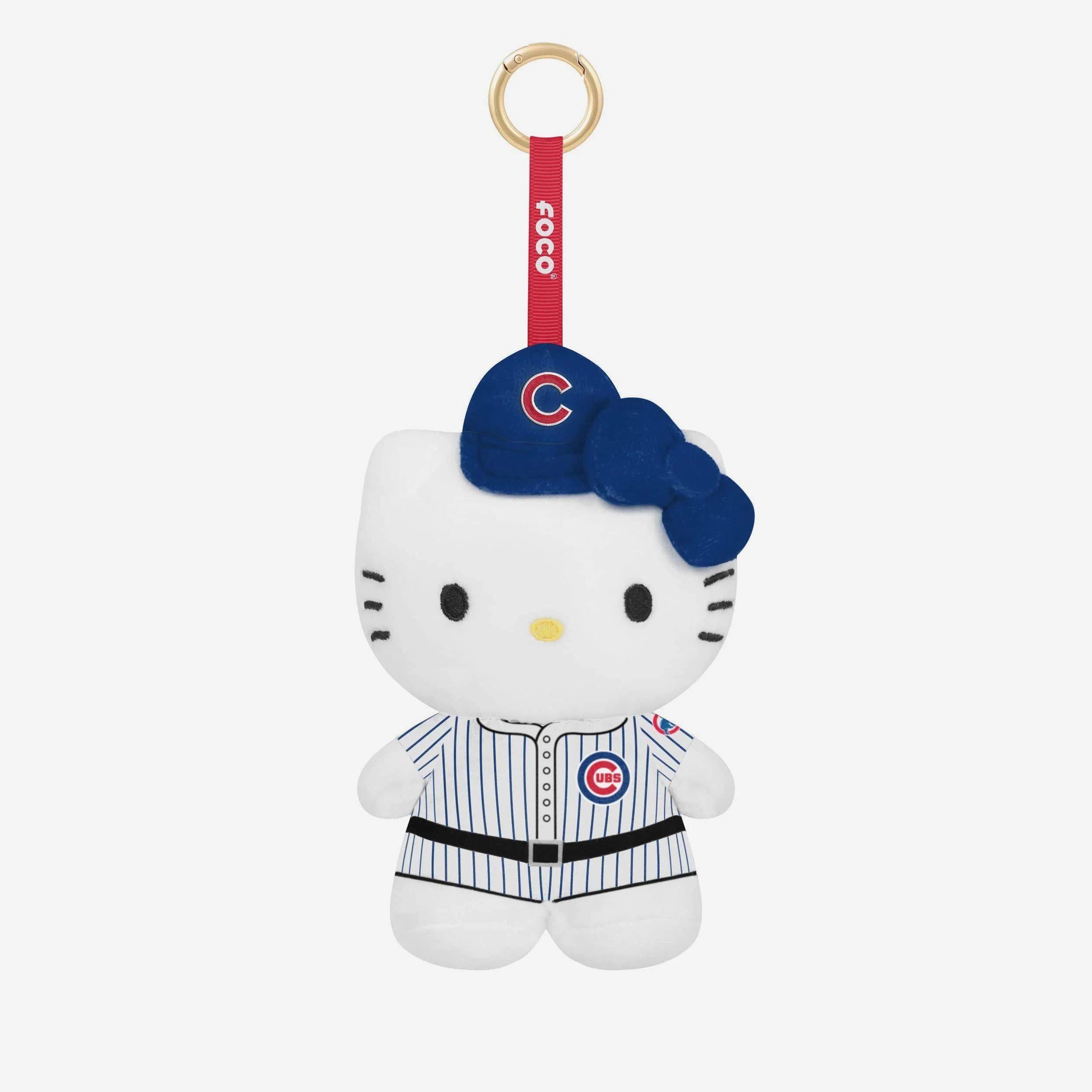 Chicago Cubs Plush Hello Kitty® Bag Charm Keychain