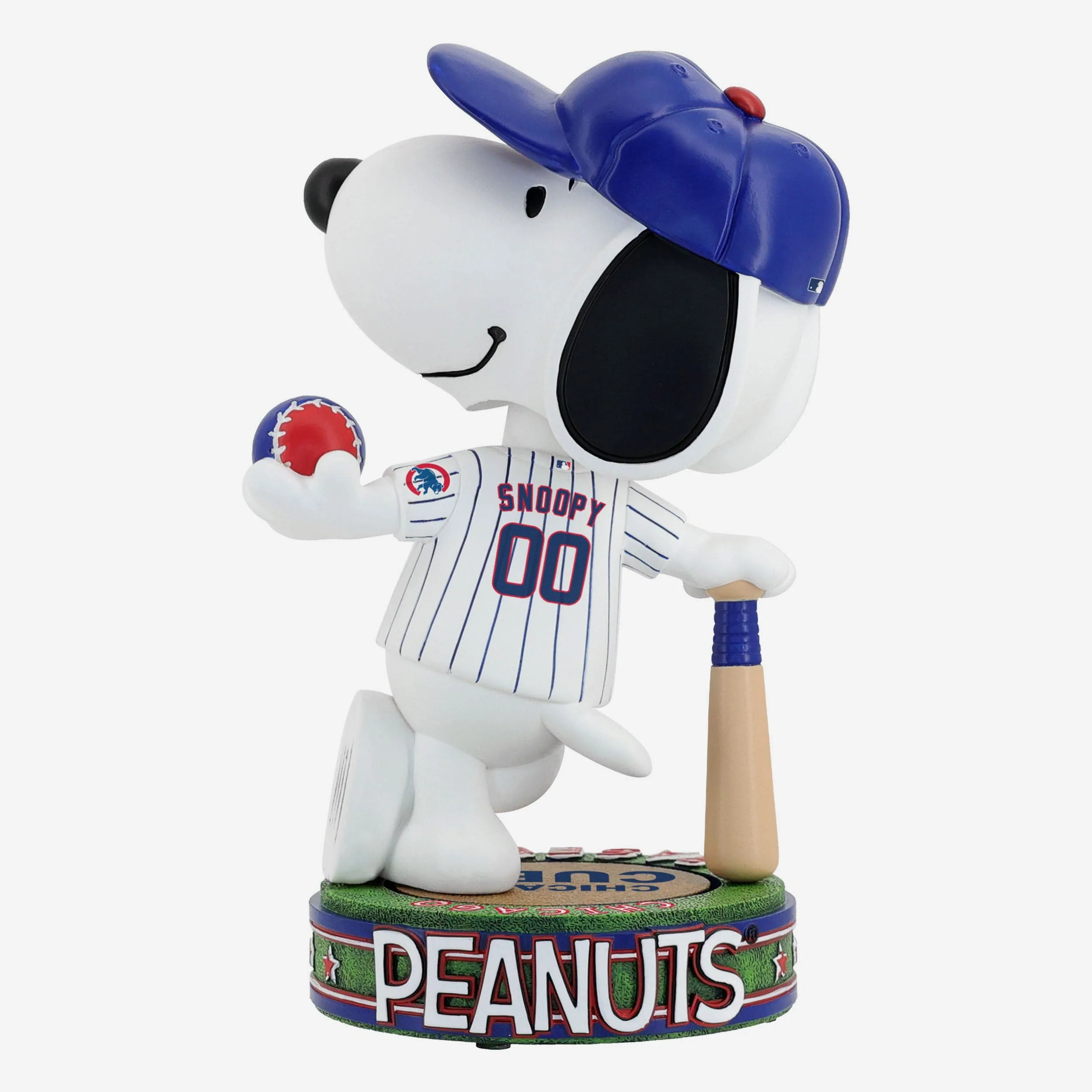 Chicago Cubs Snoopy Peanuts Batter Up Bighead Bobblehead - Image 5