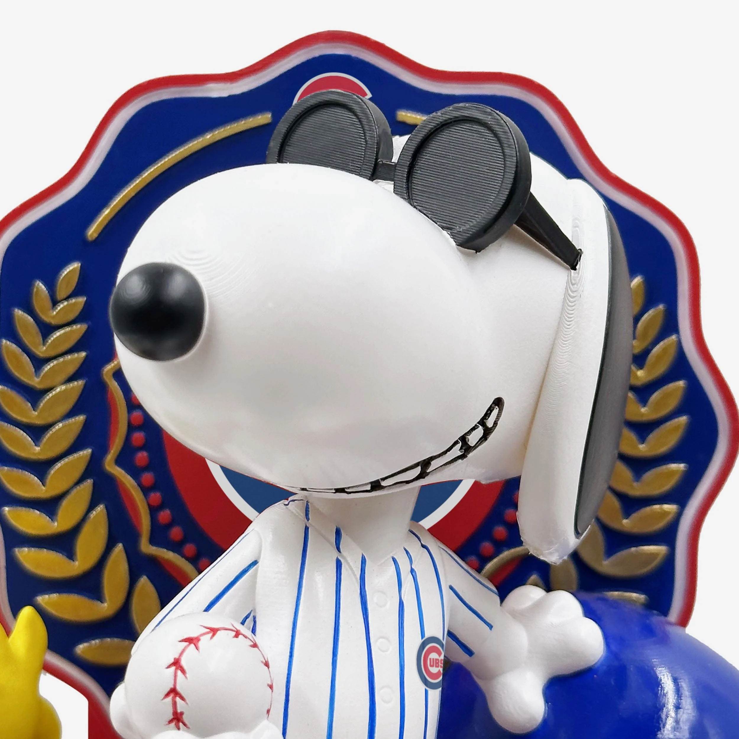 Chicago Cubs Snoopy & Woodstock Joe Cool Peanuts Dual Bobblehead - Image 2