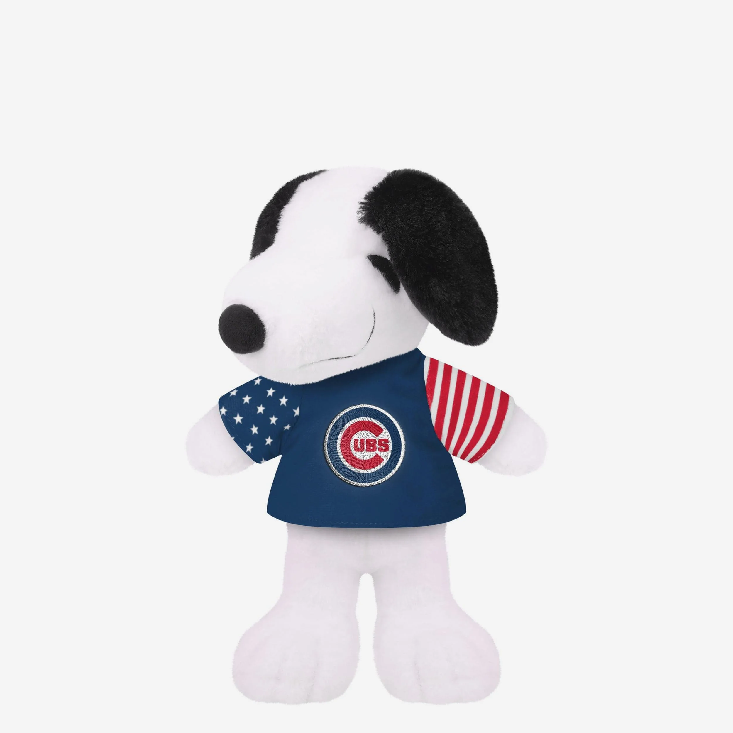 Chicago Cubs USA Flag Snoopy Peanuts Team Jersey Plush