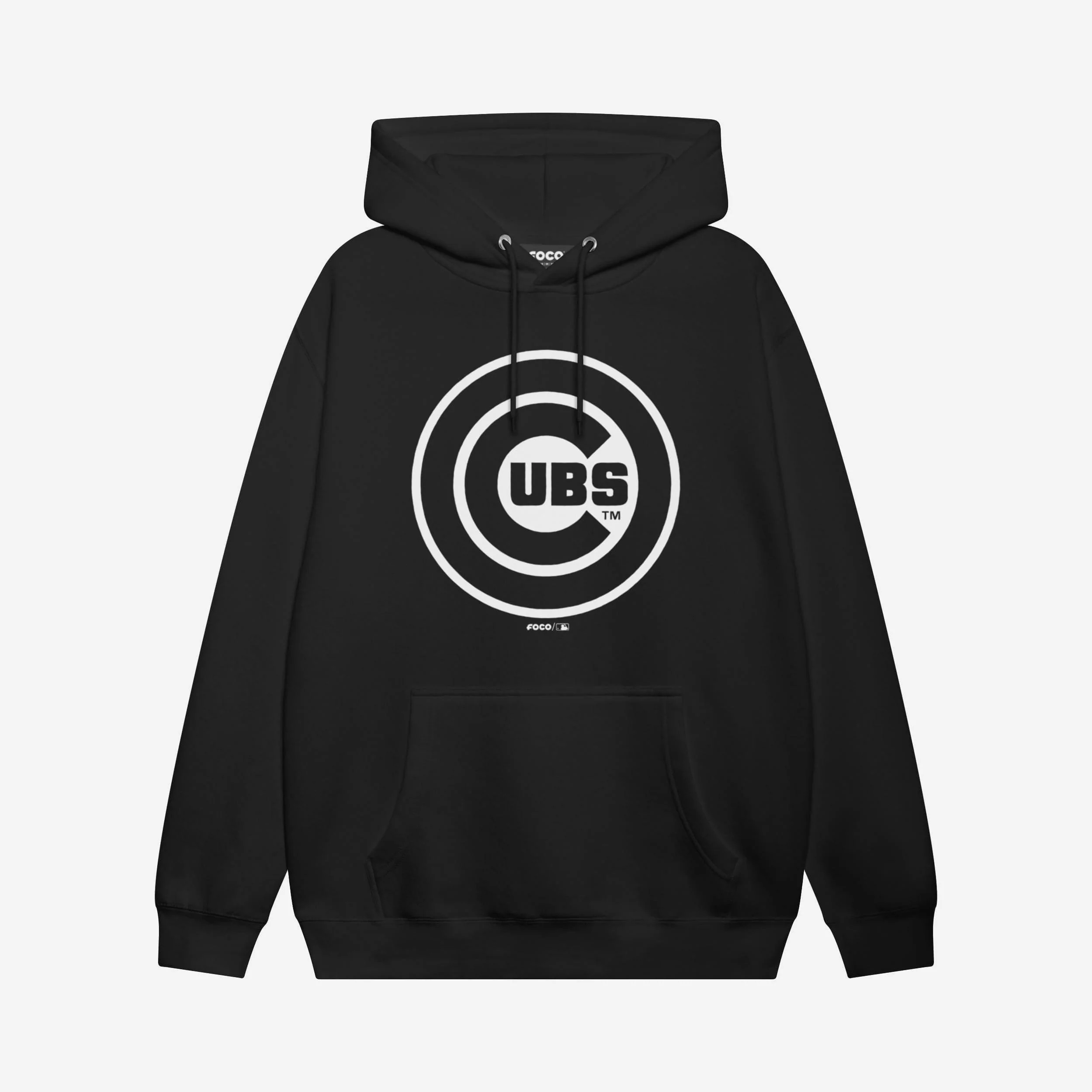 Chicago Cubs White Logo Hoodie