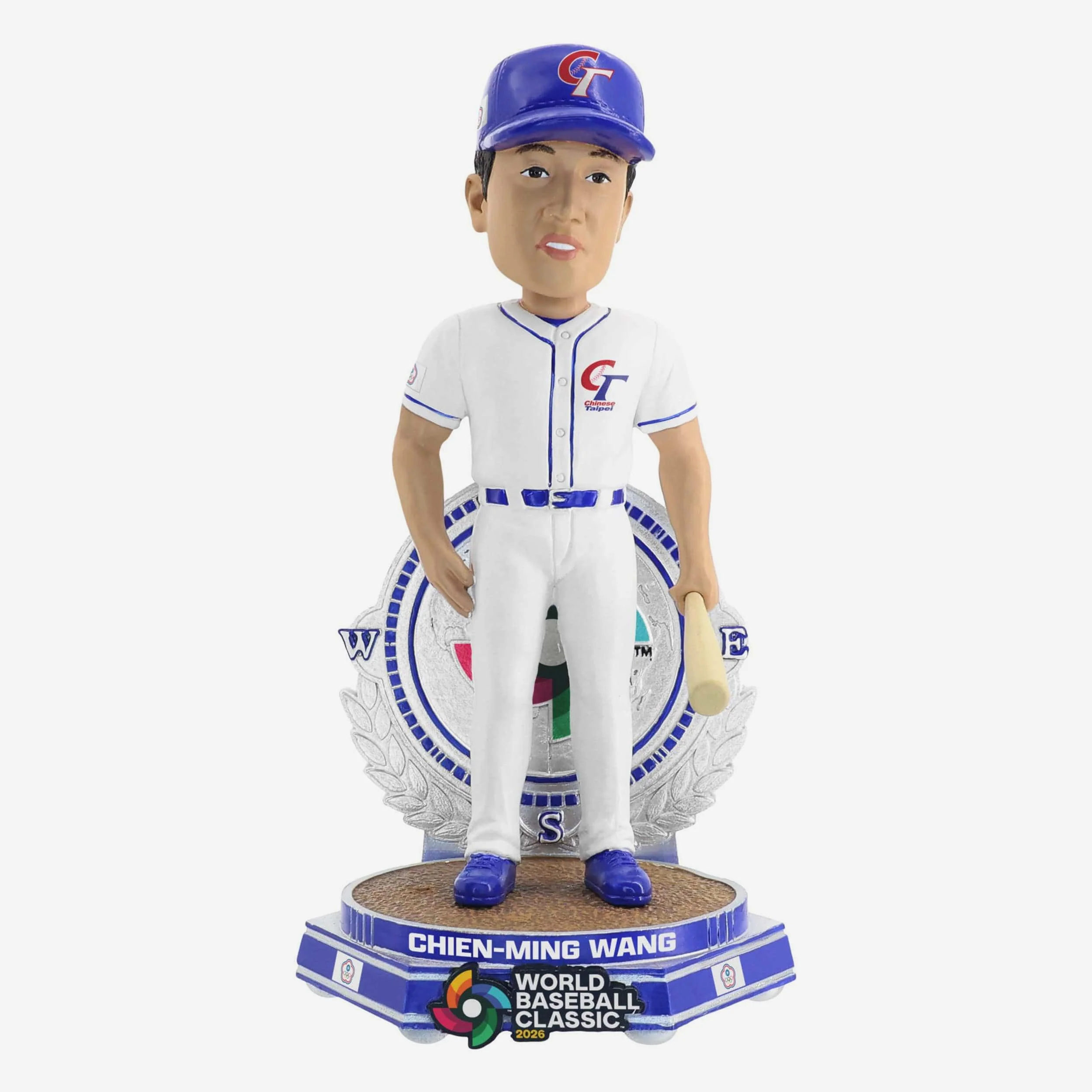 Chien-Ming Wang Chinese Taipei 2026 World Baseball Classic Coach Bobblehead