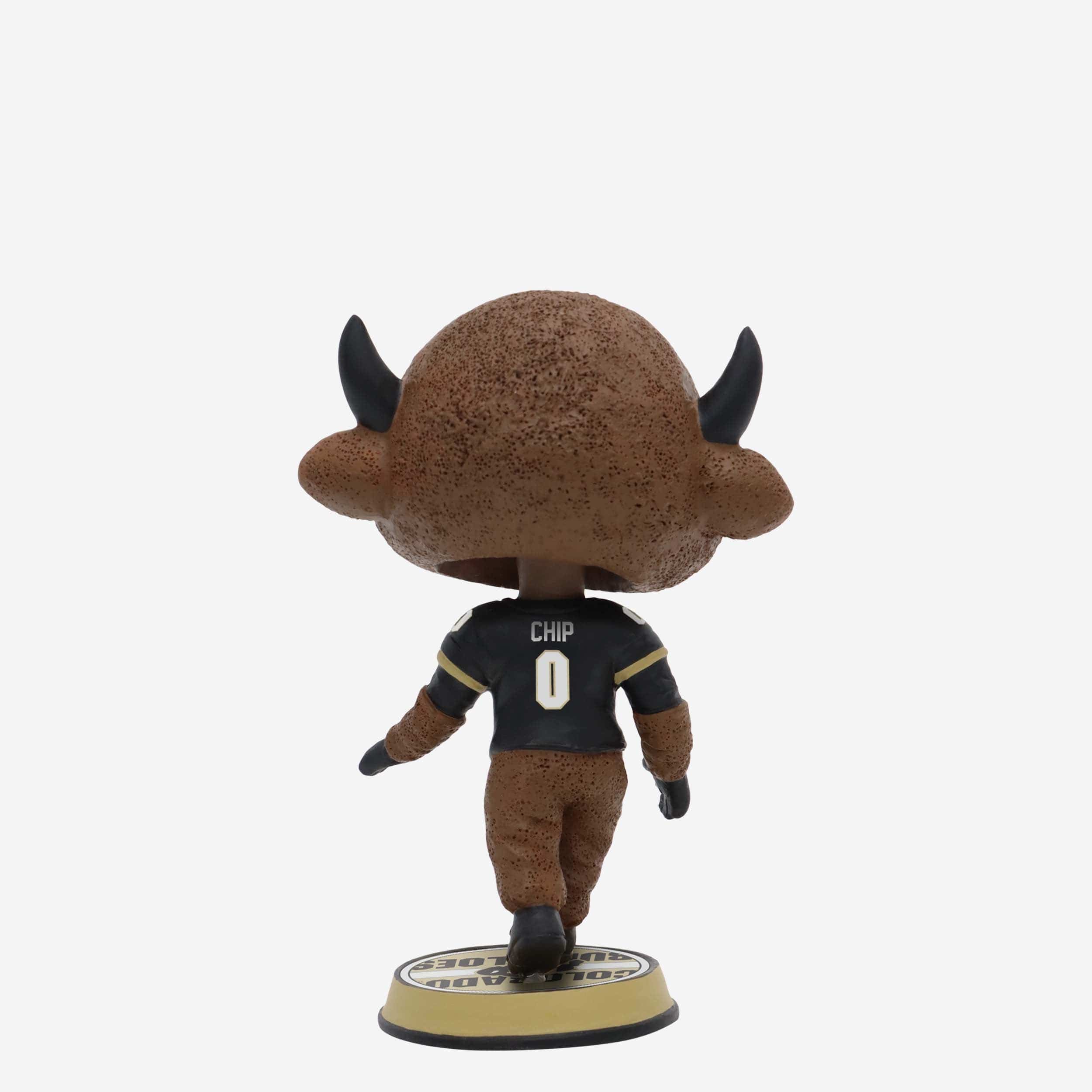 Chip the Buffalo Colorado Buffaloes Mascot Mini Bighead Bobblehead - Image 3