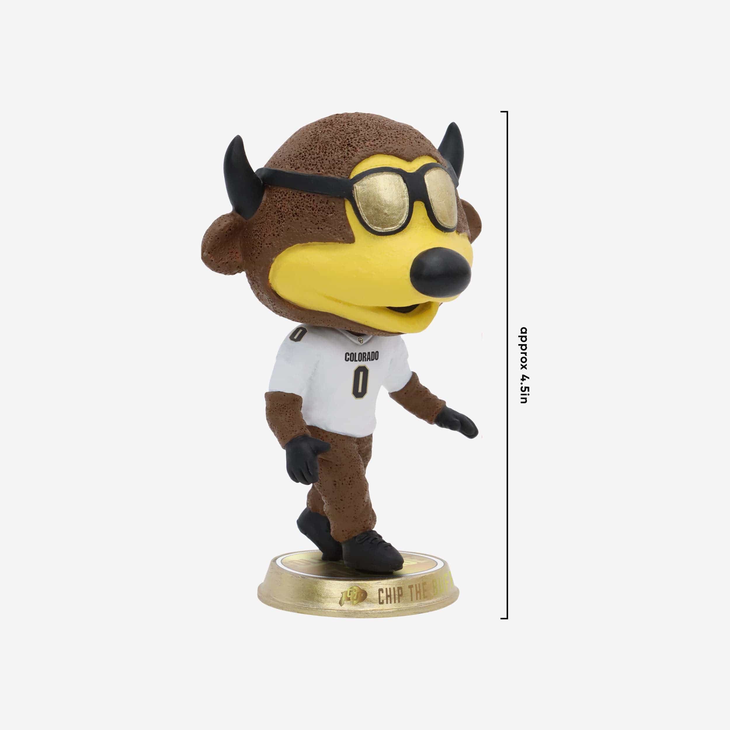 Chip the Buffalo Colorado Buffaloes Mascot Variant Mini Bighead Bobblehead - Image 4