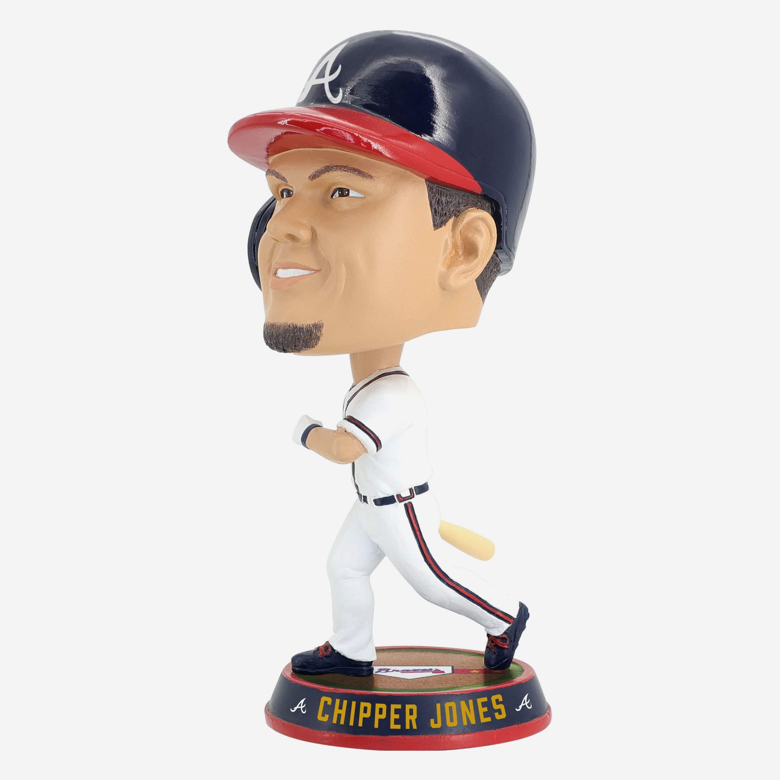 Chipper Jones Atlanta Braves Field Stripe Bighead Bobblehead
