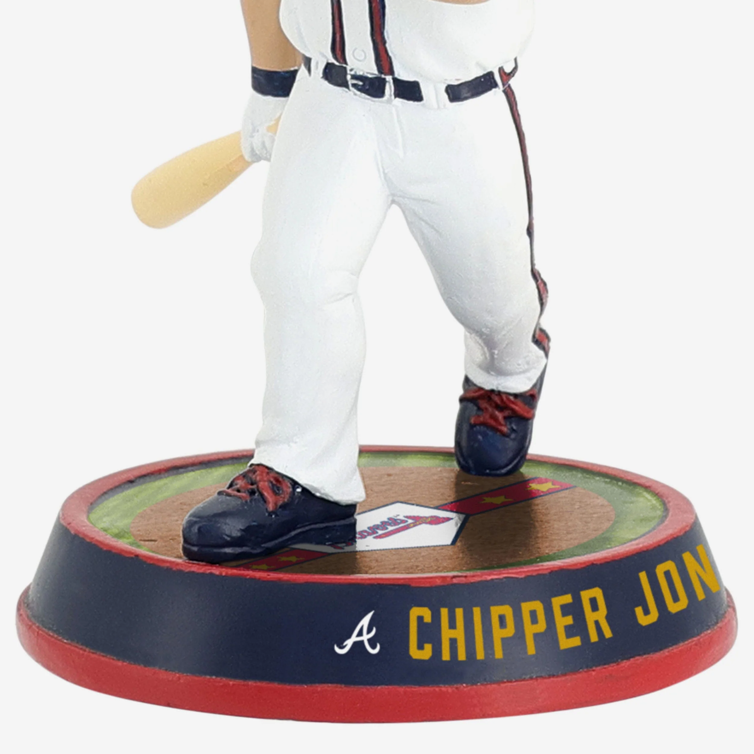 Chipper Jones Atlanta Braves Field Stripe Bighead Bobblehead - Image 3