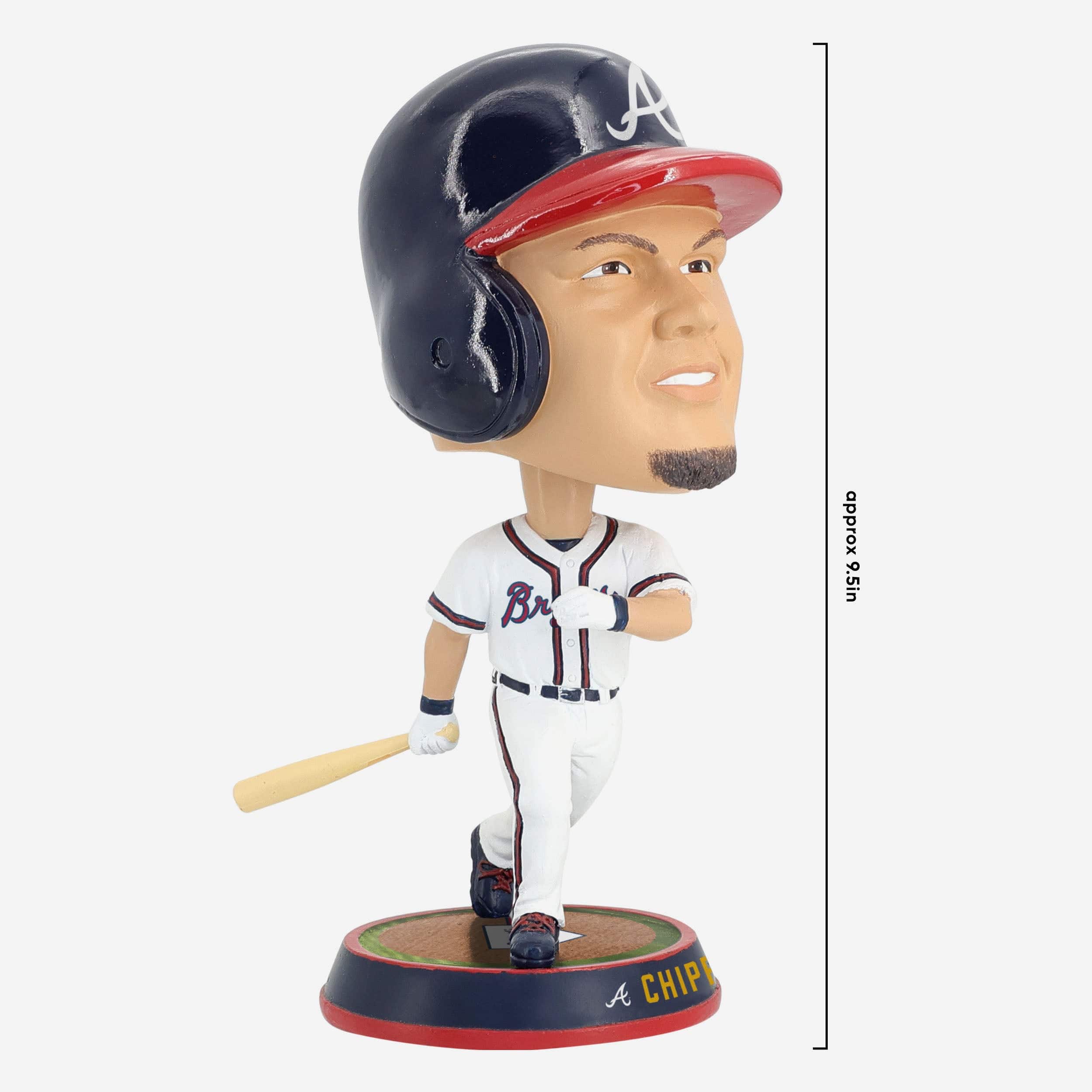 Chipper Jones Atlanta Braves Field Stripe Bighead Bobblehead - Image 4