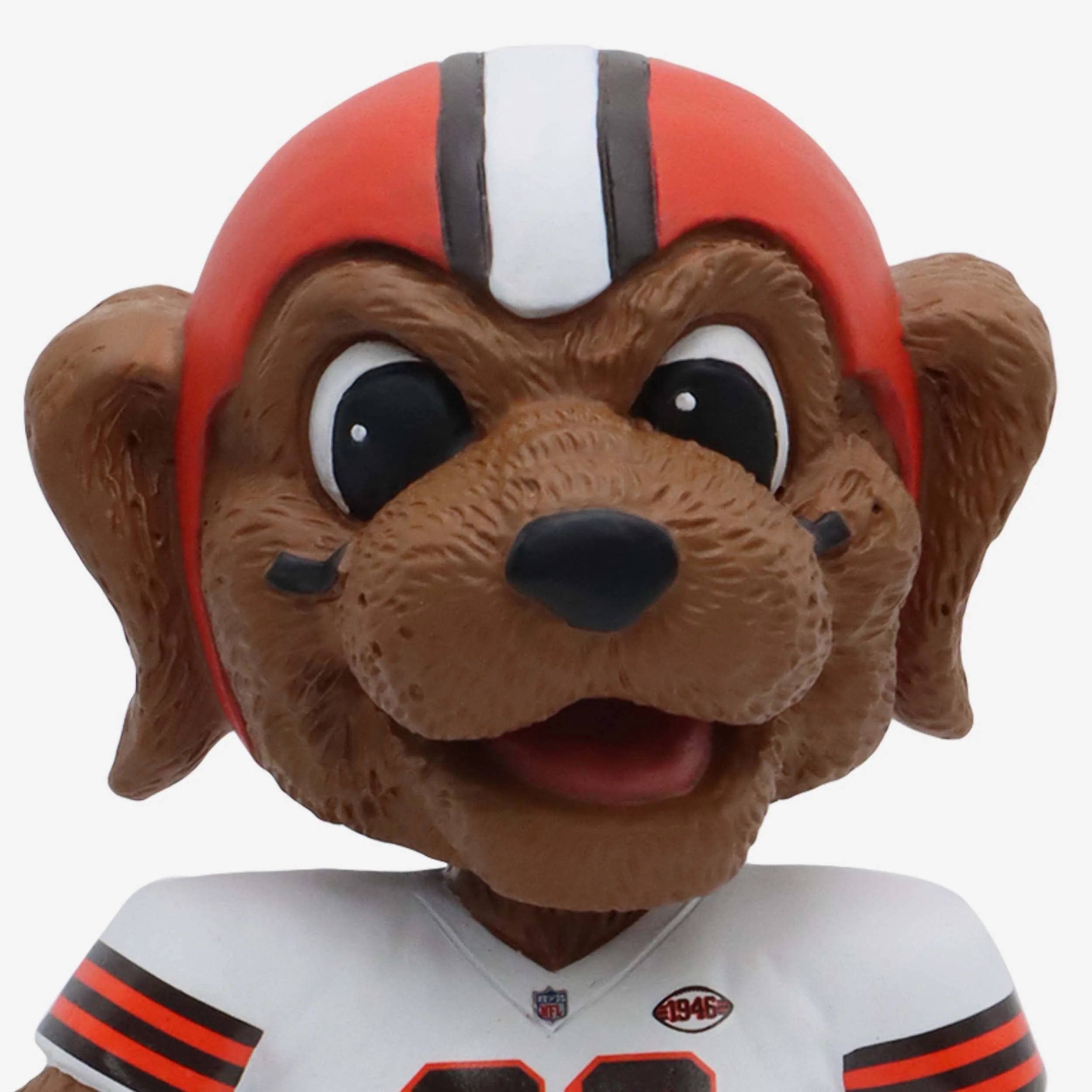 Chomps Cleveland Browns 2023 Alternate Helmet Mascot Bobblehead - Image 2