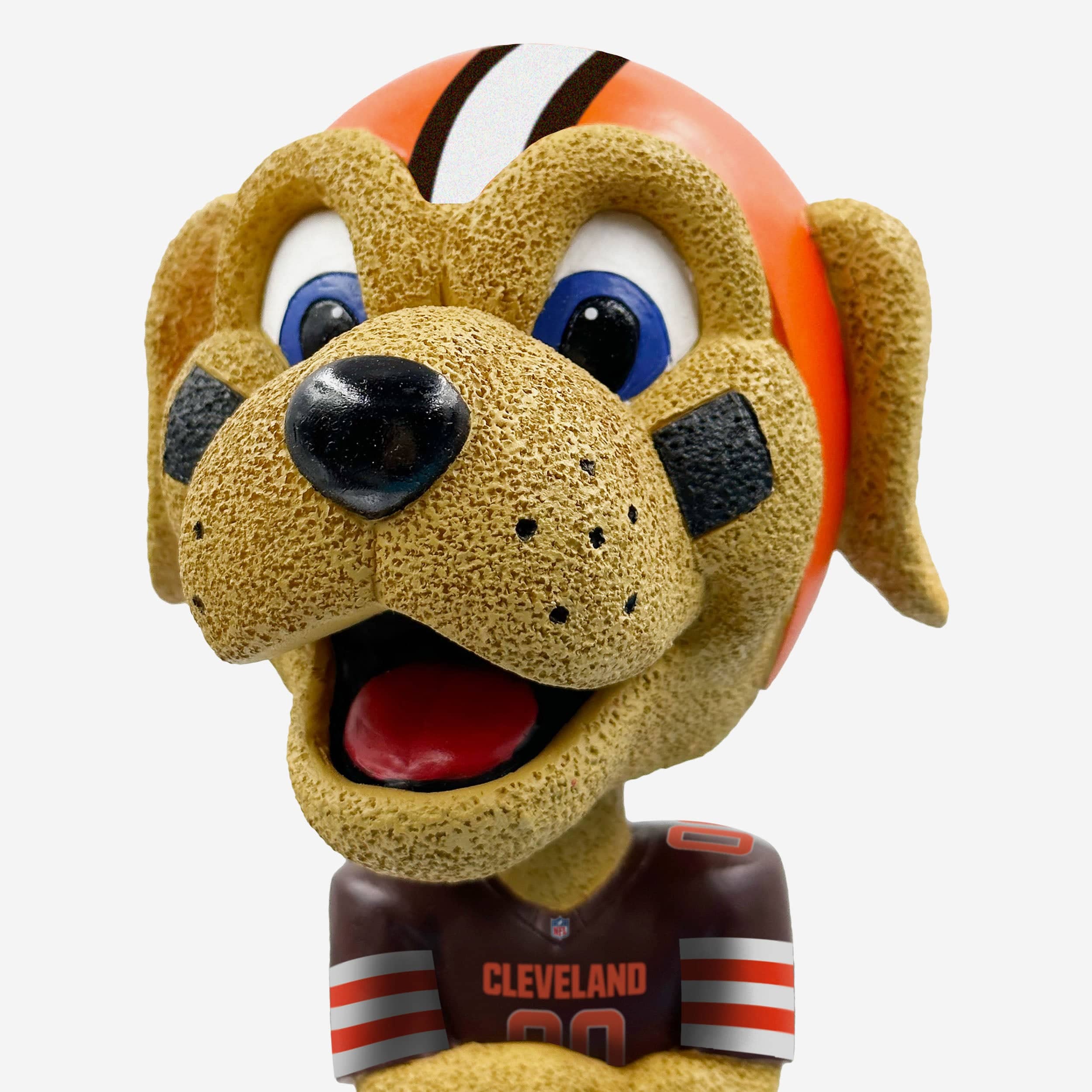 Chomps Cleveland Browns Field Stripe Mascot Bighead Bobblehead - Image 2