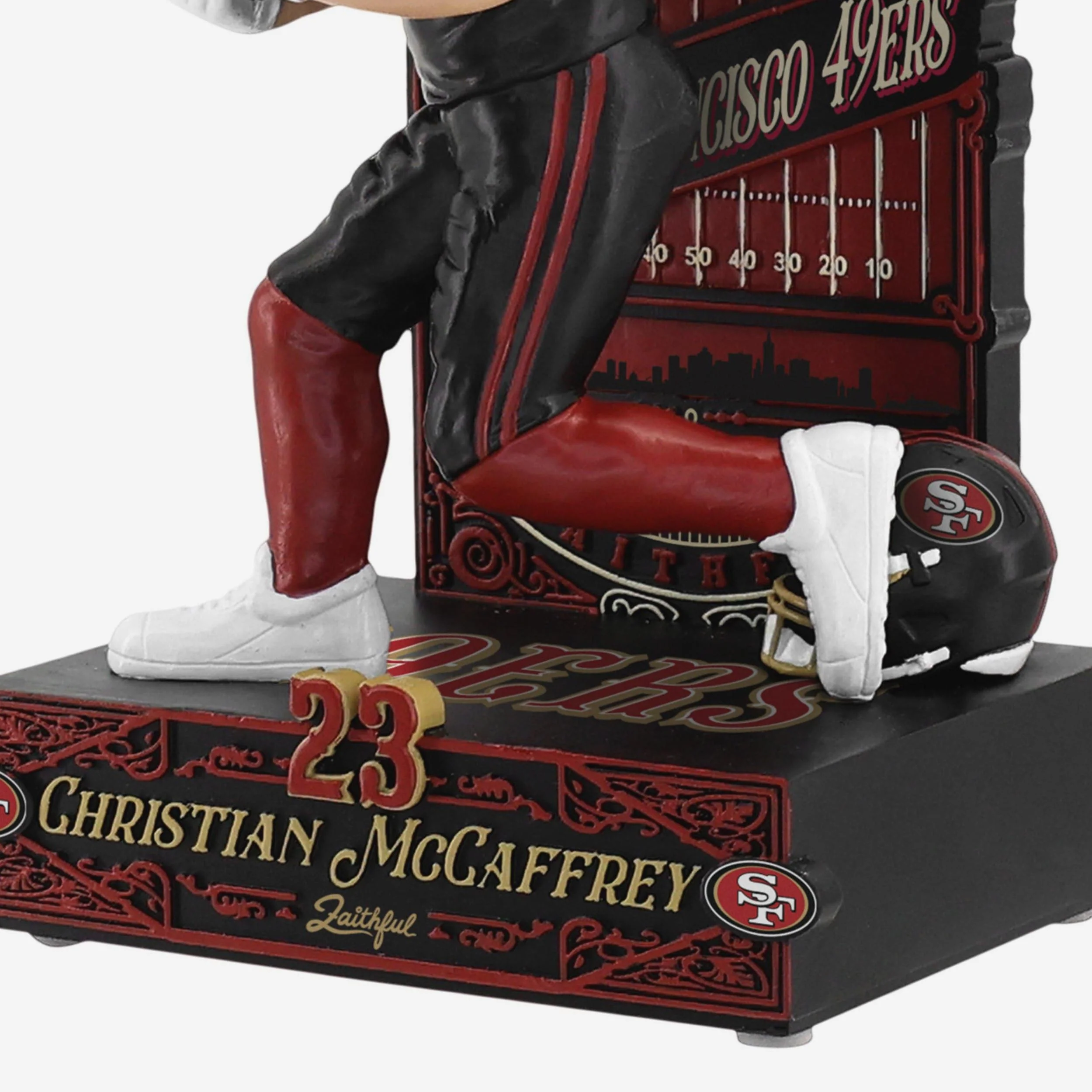 Christian McCaffrey San Francisco 49ers 2025 Week 18 Rivalries Bobblehead - Image 3