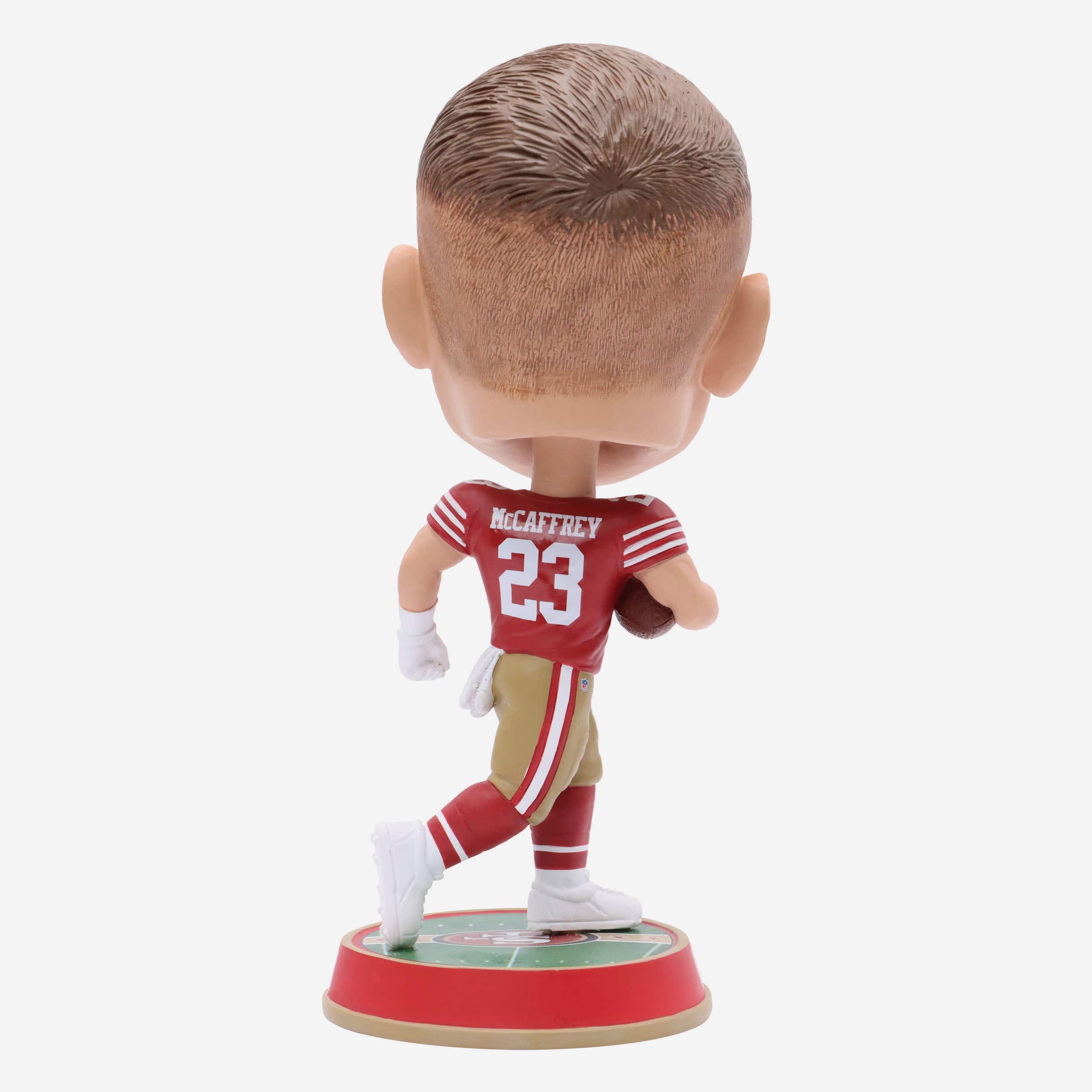 Christian McCaffrey San Francisco 49ers Field Stripe Bighead Bobblehead - Image 5