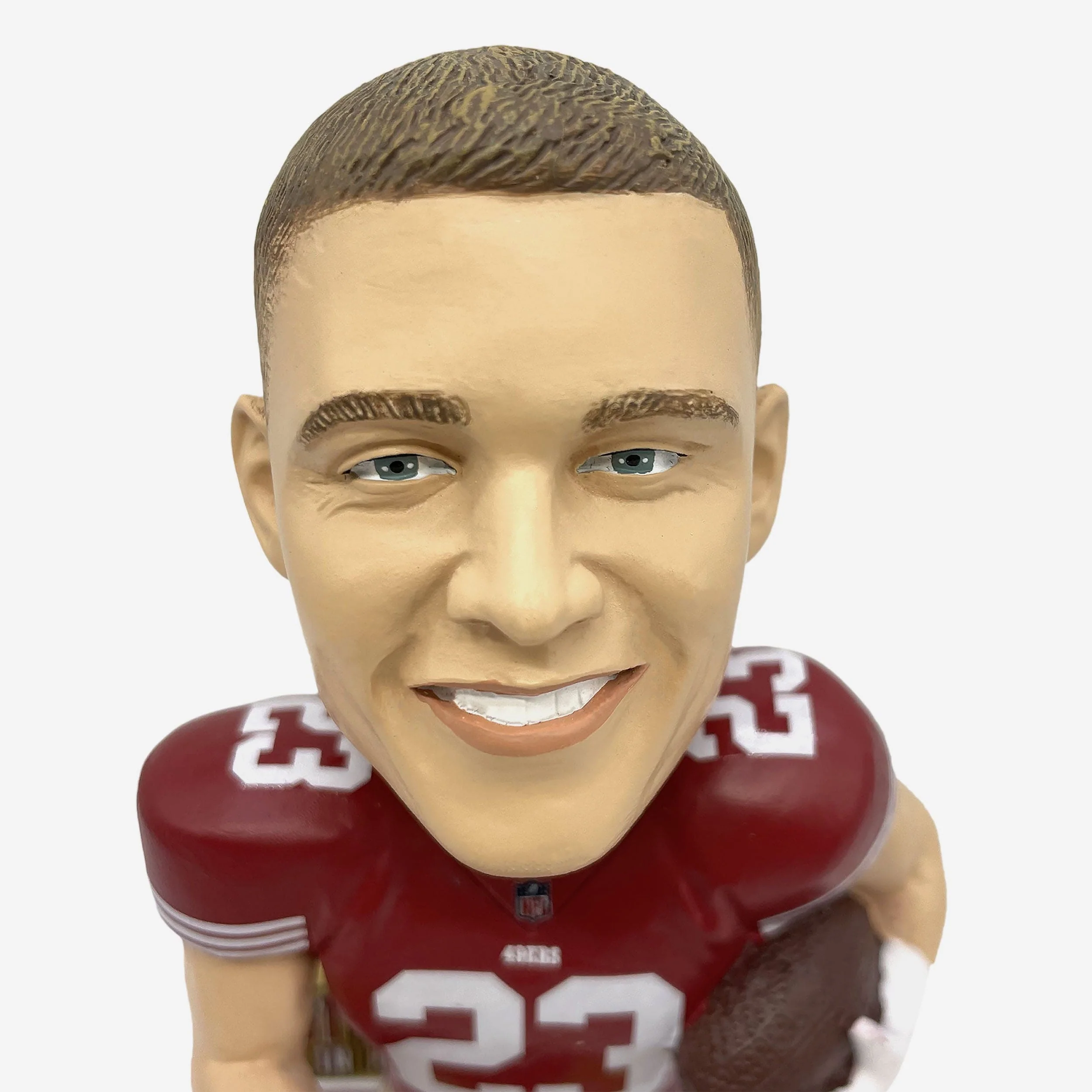 Christian McCaffrey San Francisco 49ers Franchise Single Season Touchdown Record Bobblehead - Image 2