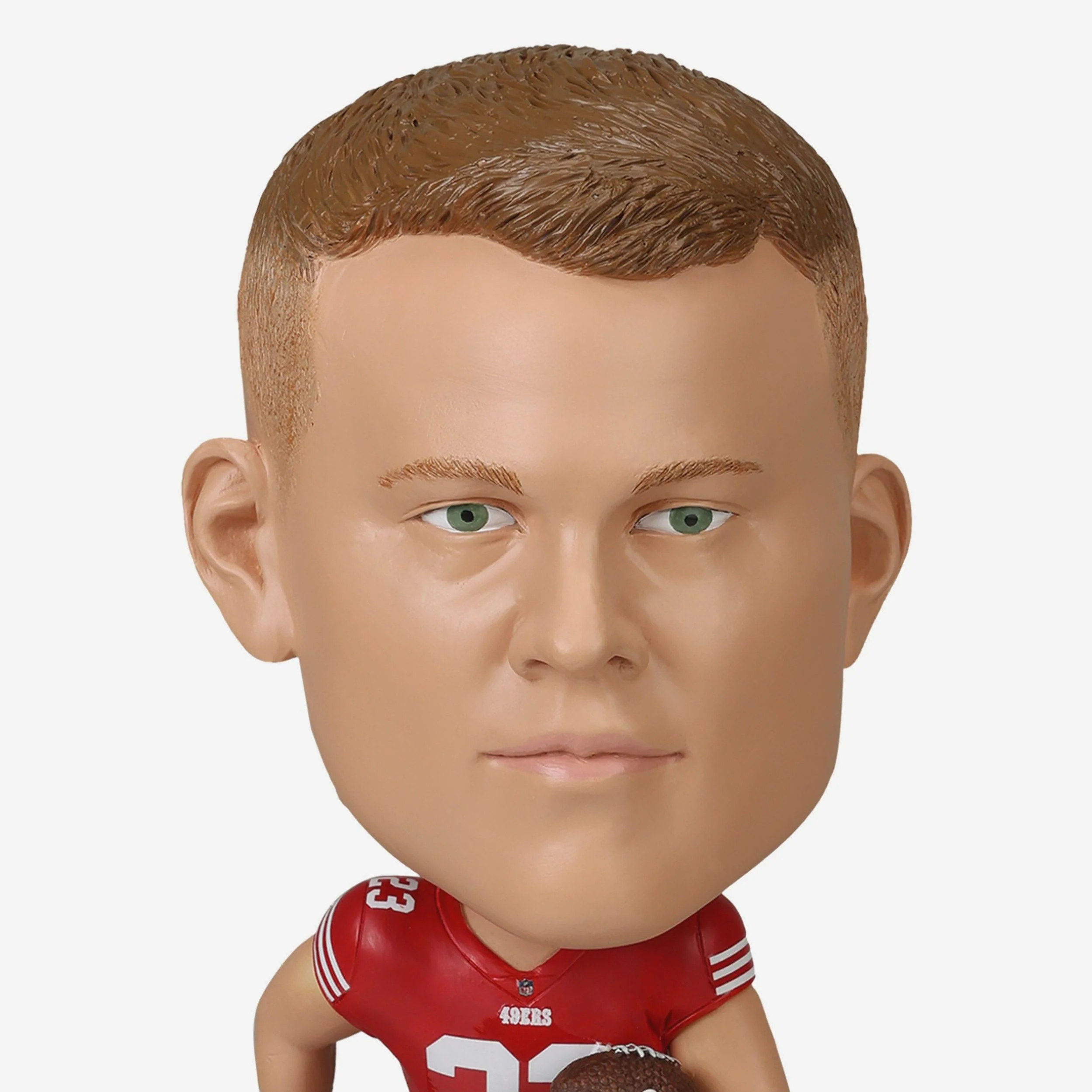 Christian McCaffrey San Francisco 49ers LED Neon Bighead Bobblehead - Image 3
