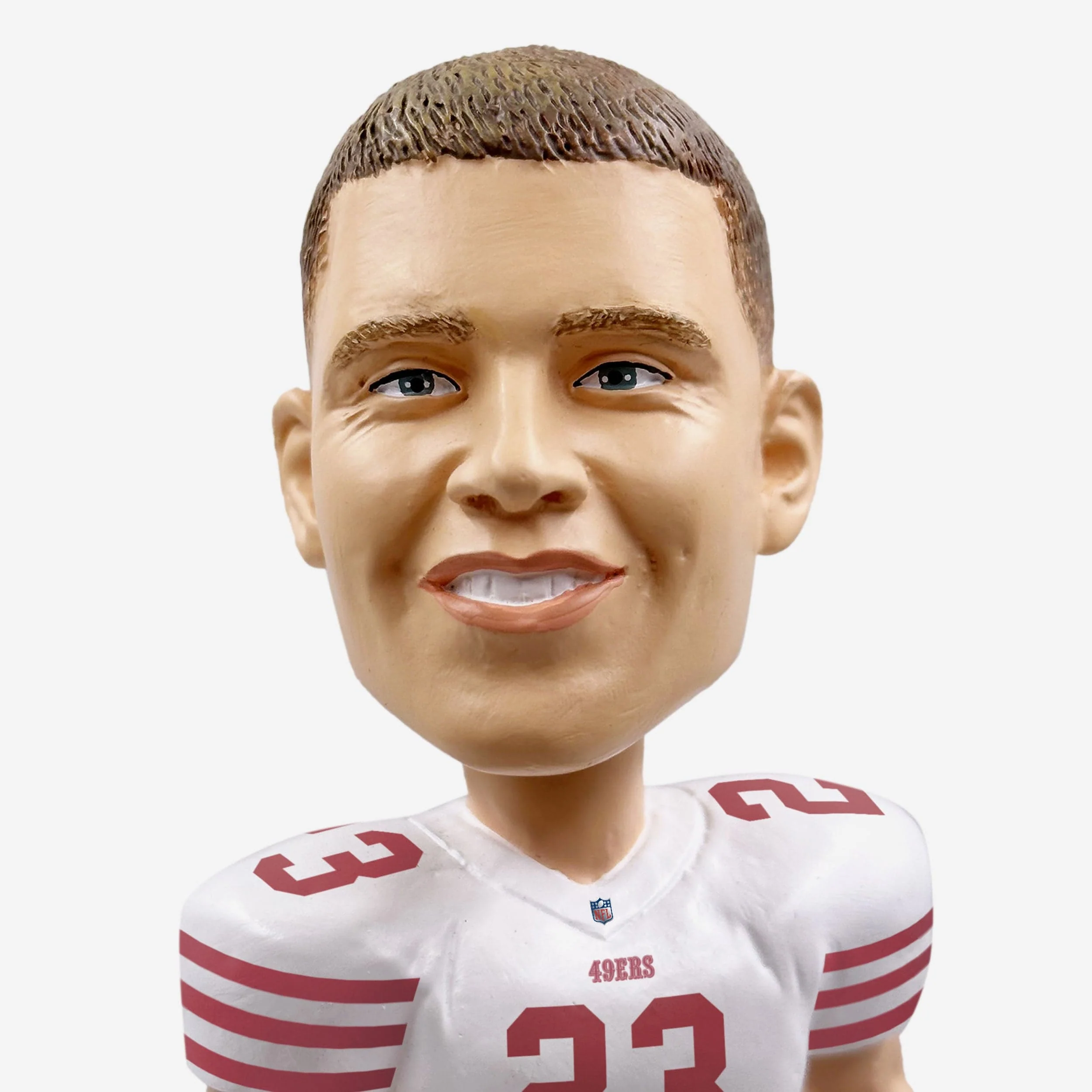 Christian McCaffrey San Francisco 49ers Magnetic Stadium Base Bobblehead - Image 3