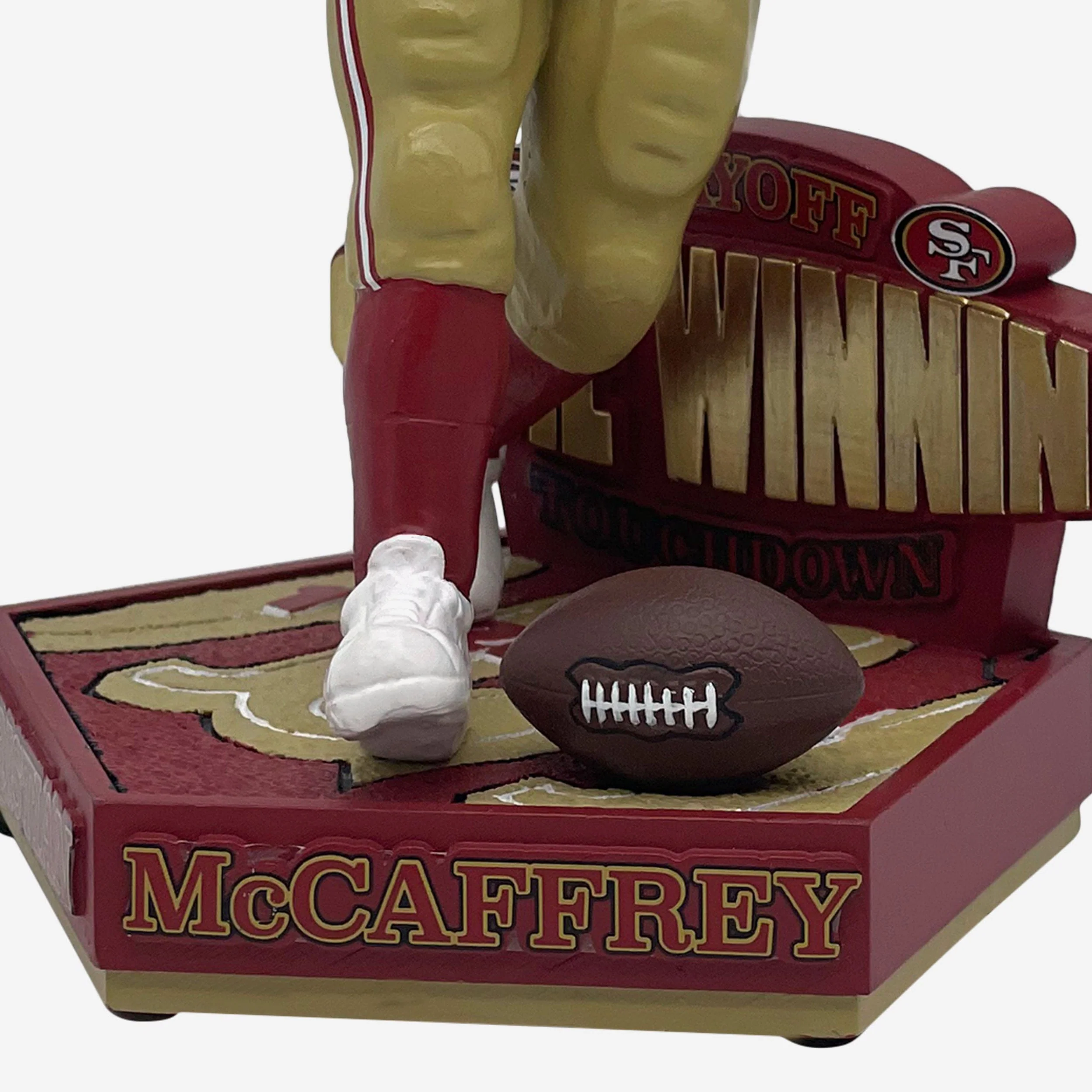 Christian McCaffrey San Francisco 49ers Playoff Game Winning Touchdown Bobblehead - Image 3