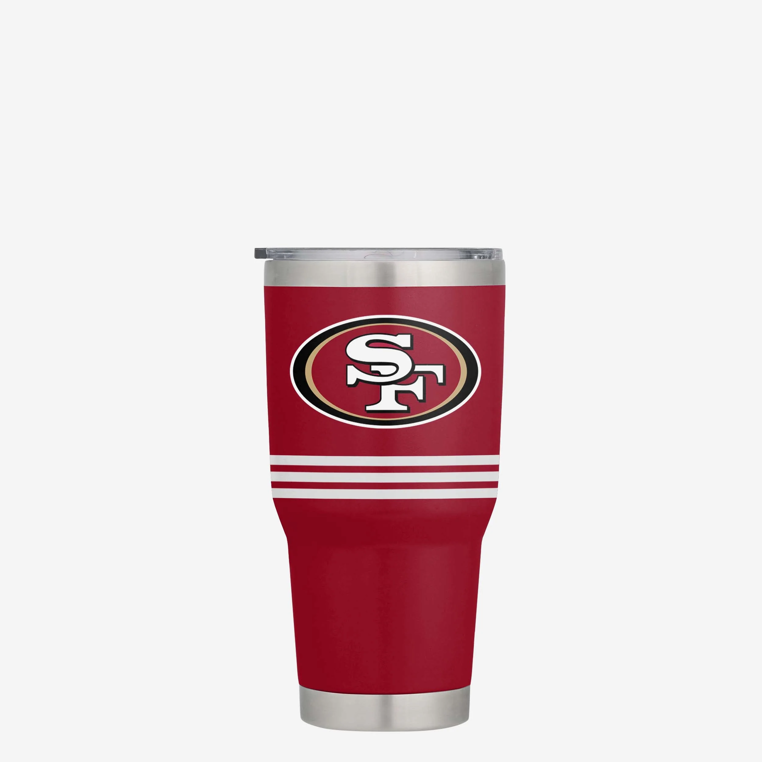 Christian McCaffrey San Francisco 49ers Team Logo 30 oz Player Tumbler - Image 2