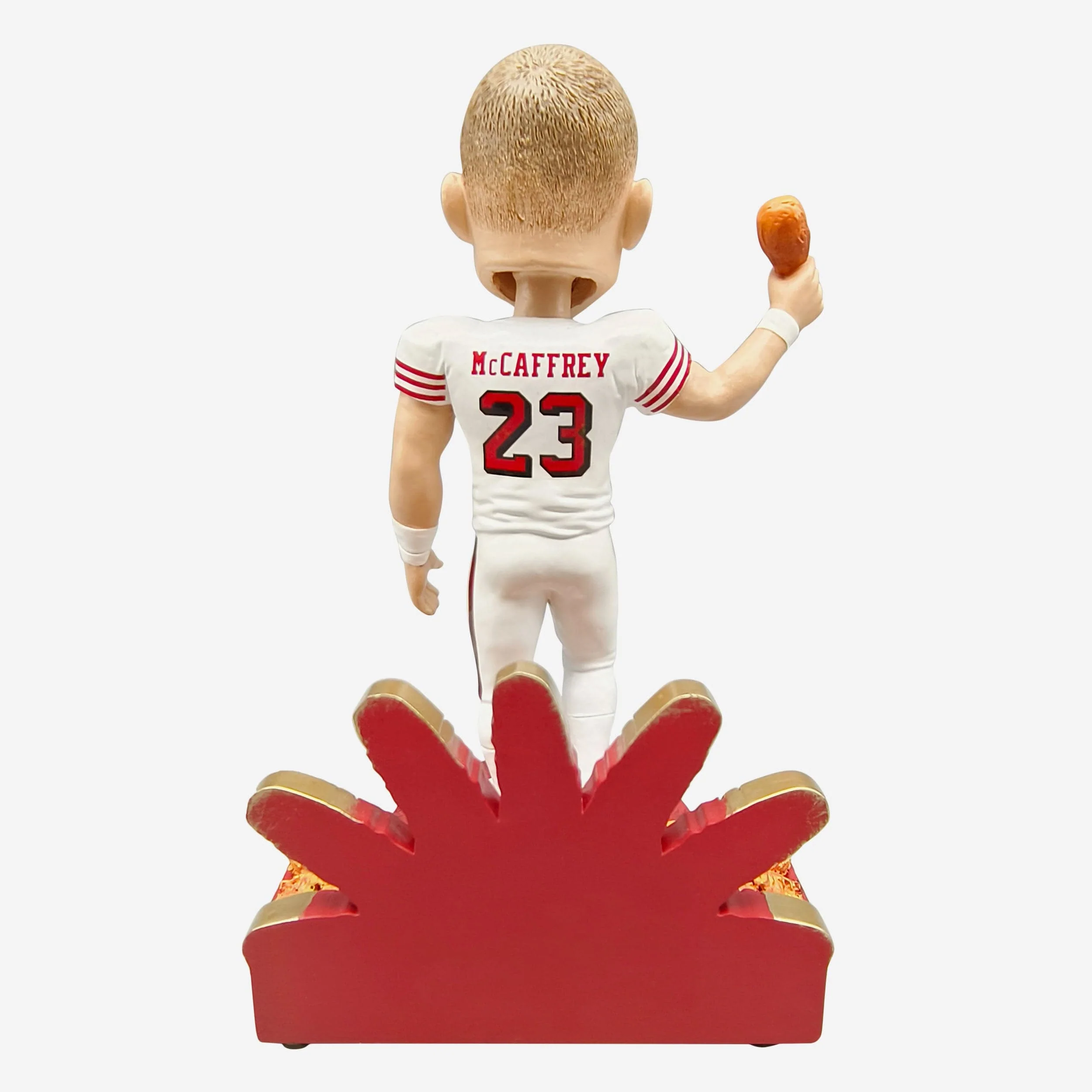 Christian McCaffrey San Francisco 49ers Thanksgiving Feast Bobblehead - Image 5