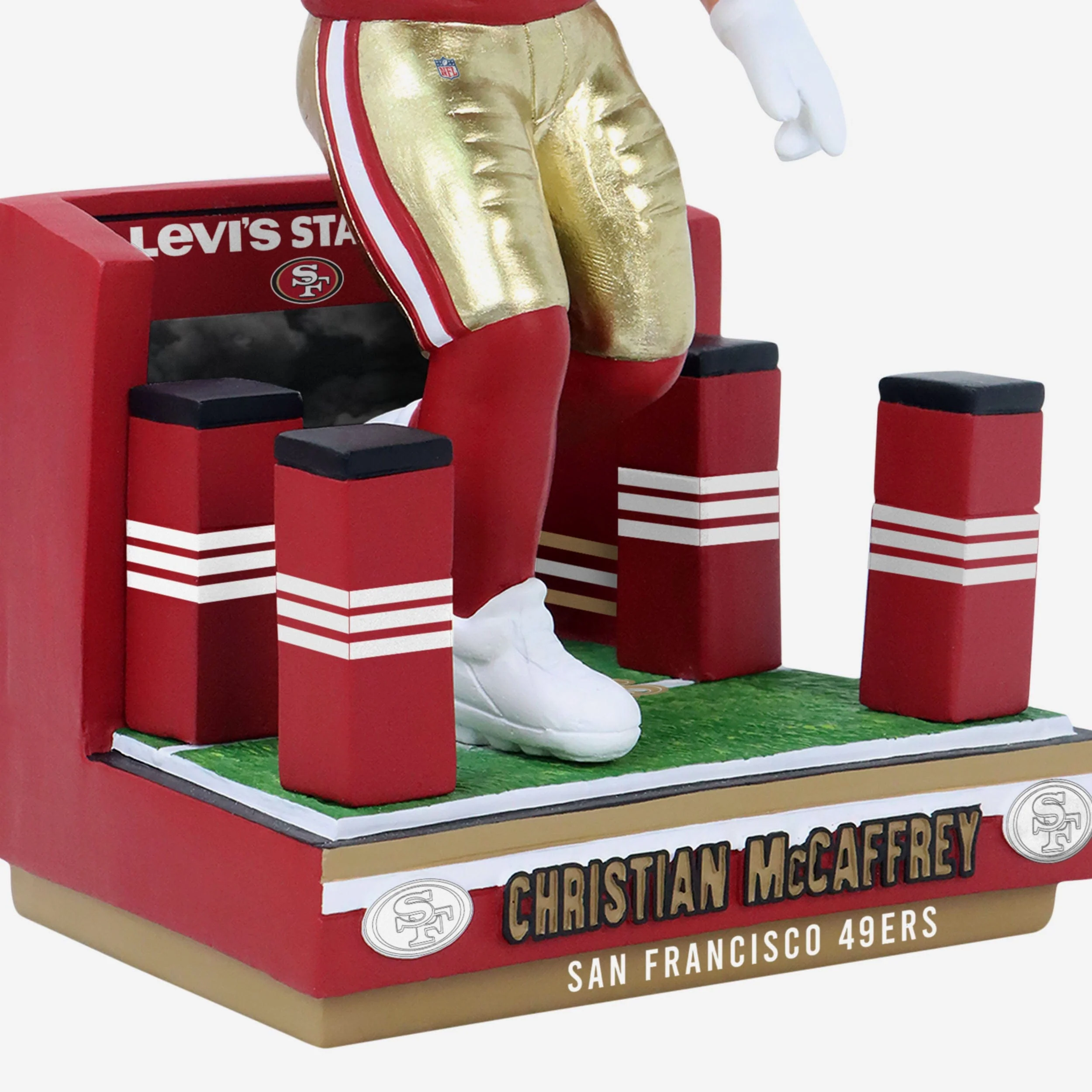 Christian McCaffrey San Francisco 49ers Tunnel Entrance Bobblehead - Image 3