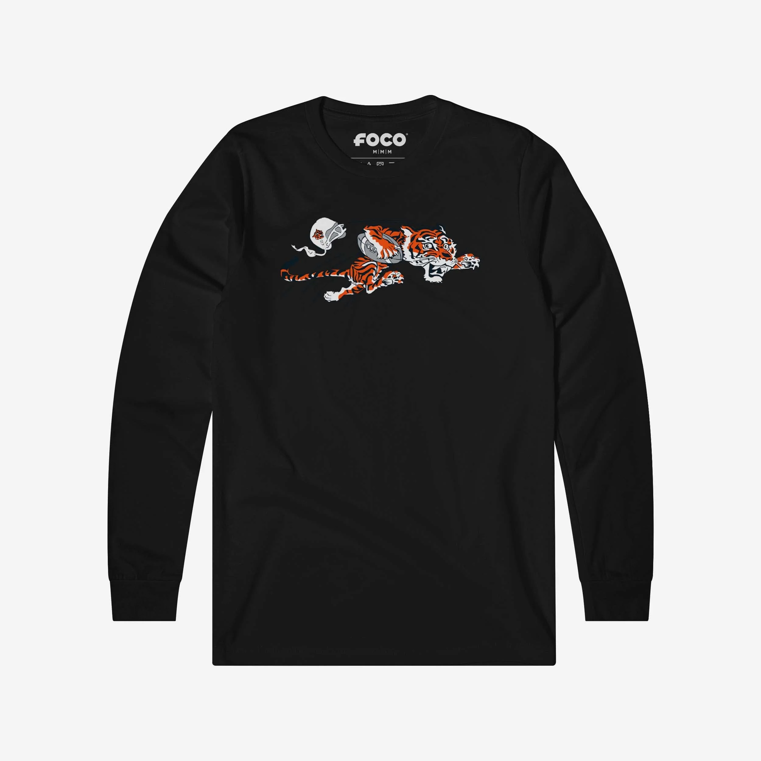 Cincinnati Bengals 1968 Retro Logo Long Sleeve T-Shirt