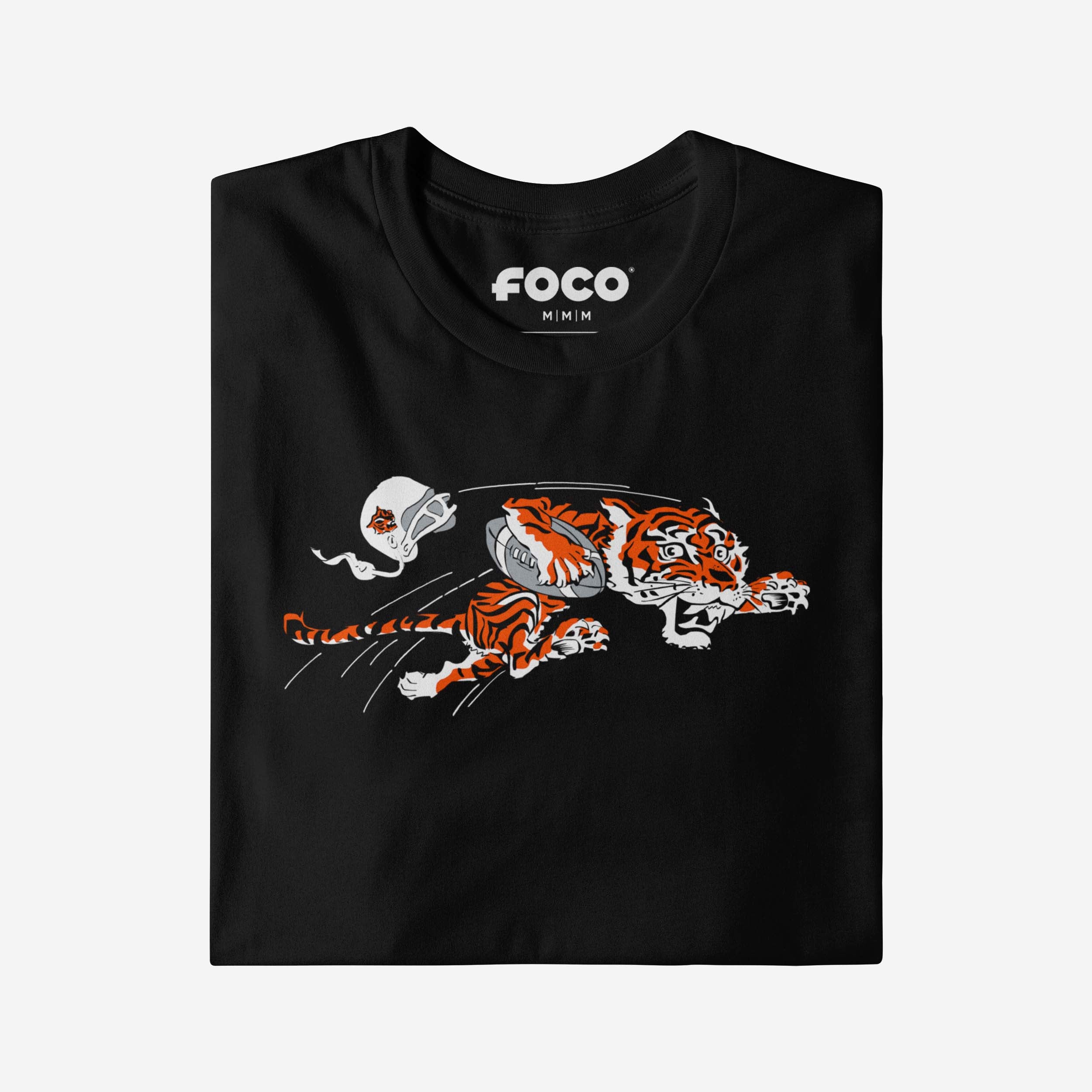 Cincinnati Bengals 1968 Retro Logo T-Shirt - Image 4