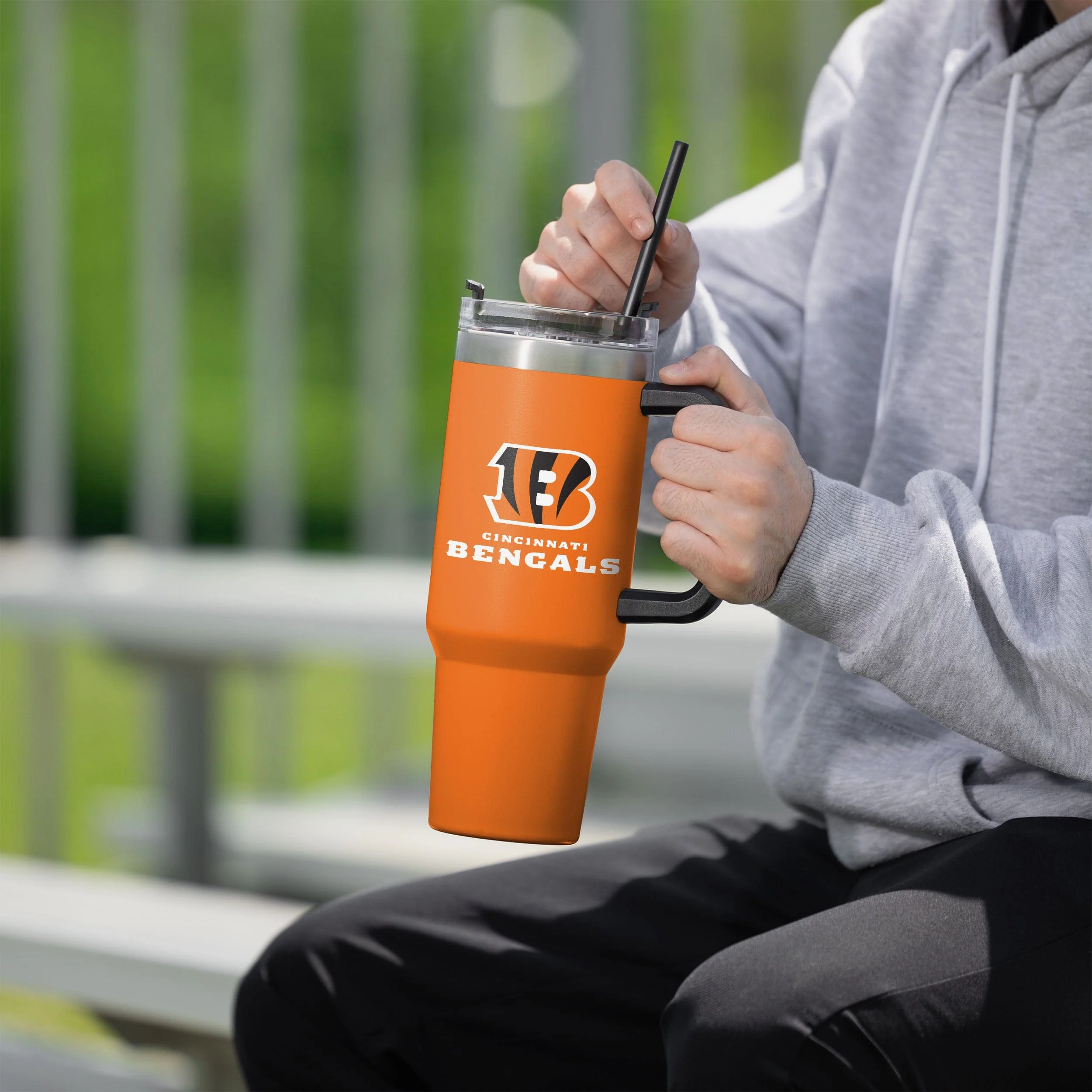 Cincinnati Bengals 40 oz XL Tumbler - Image 4