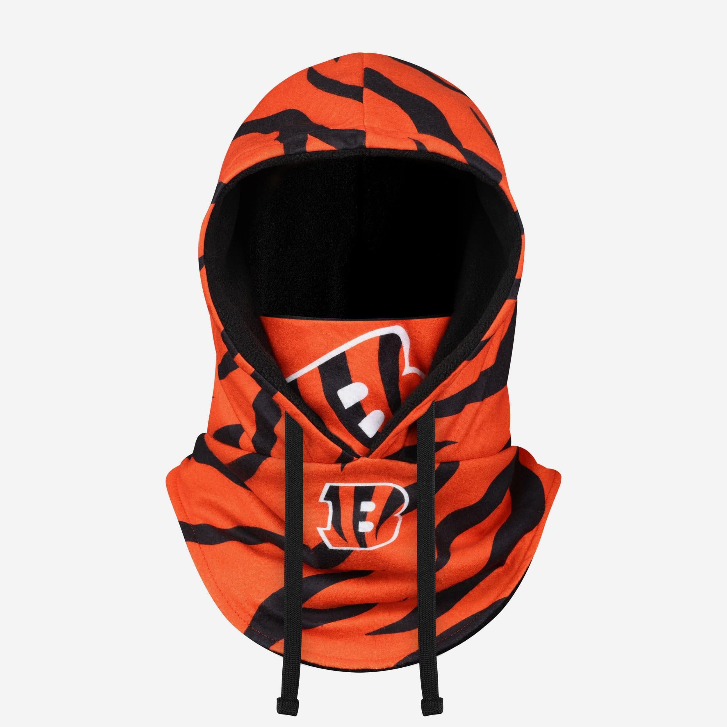 Cincinnati Bengals Alternate Team Color Drawstring Hooded Gaiter