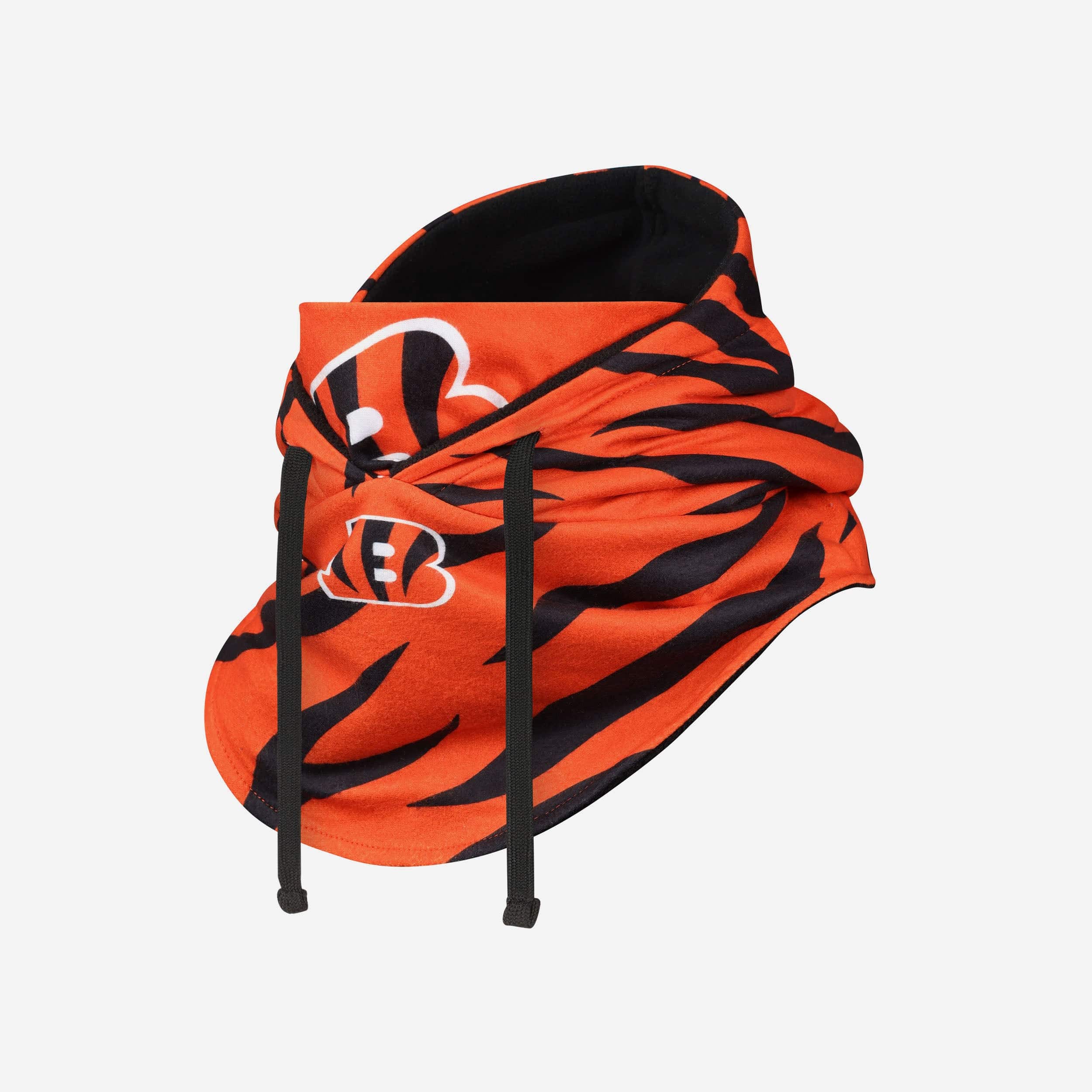 Cincinnati Bengals Alternate Team Color Drawstring Hooded Gaiter - Image 2