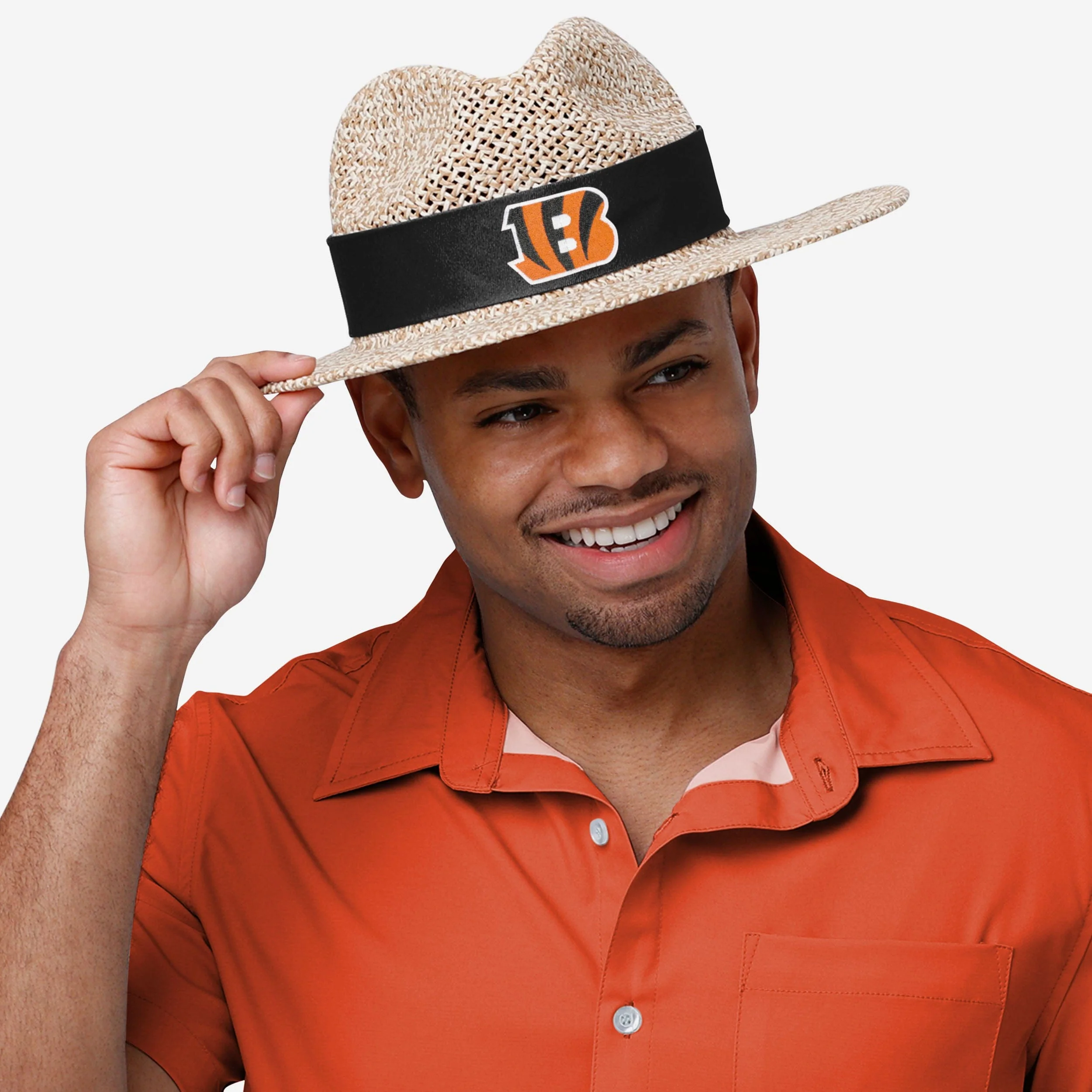Cincinnati Bengals Band Straw Hat - Image 6