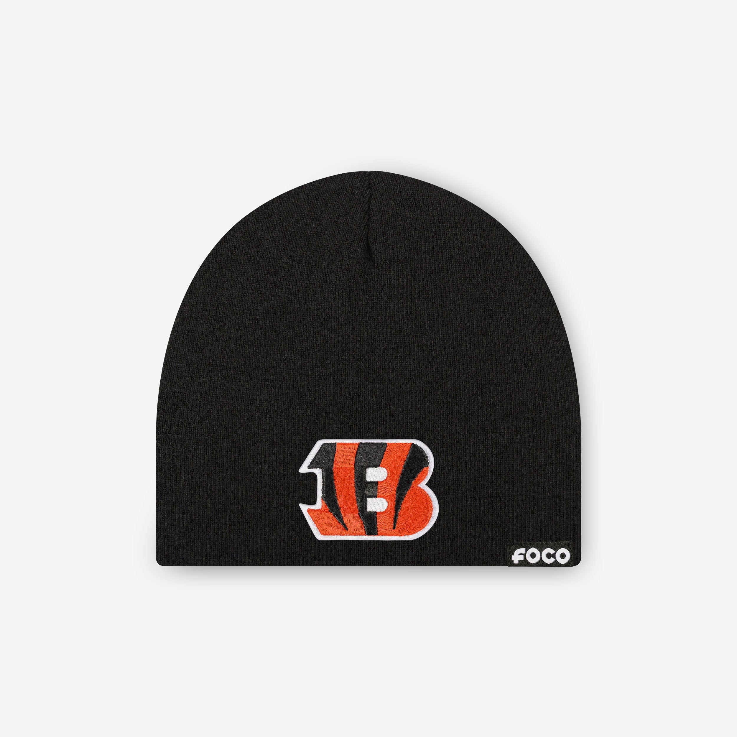 Cincinnati Bengals Basic Primary Logo Skull Beanie