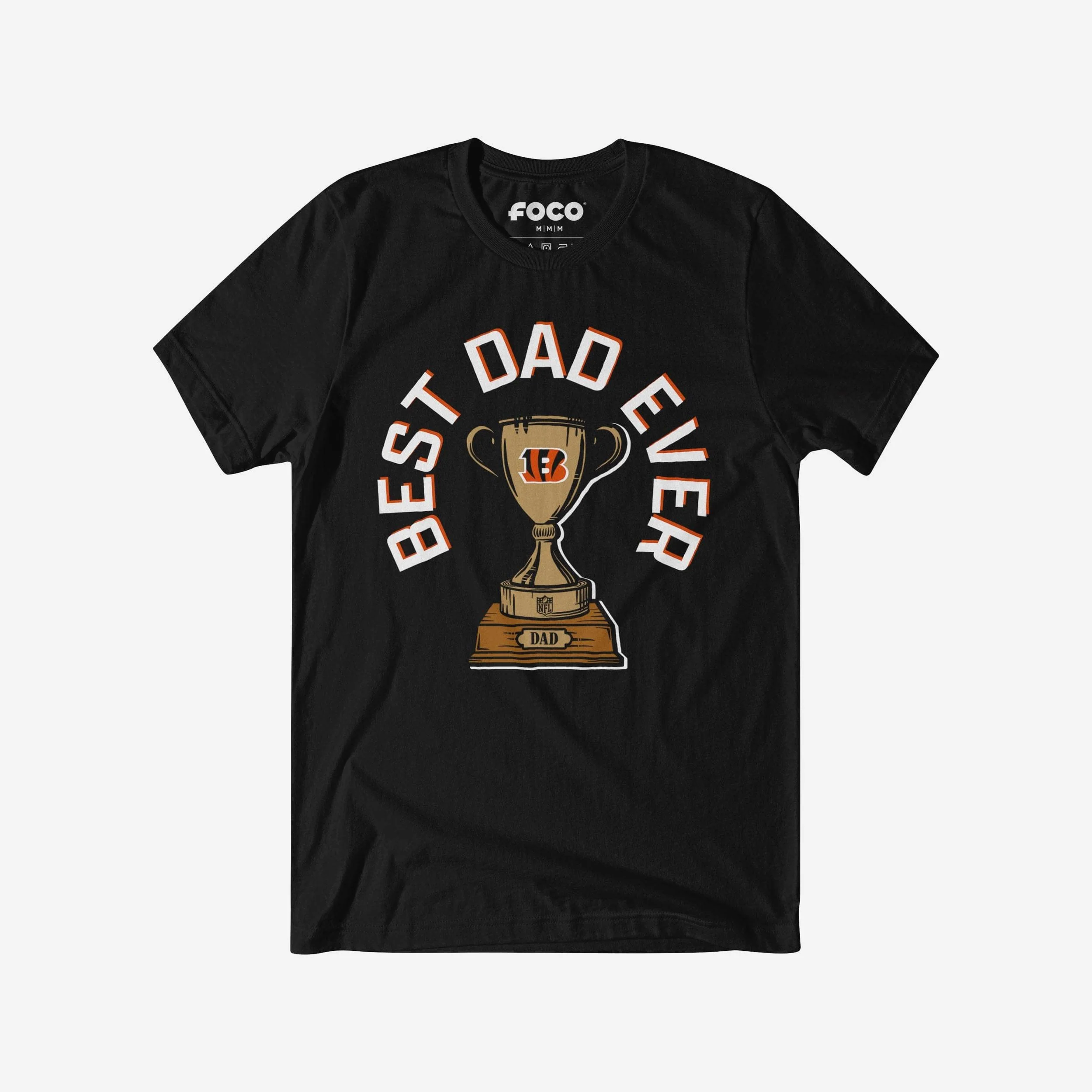 Cincinnati Bengals Best Dad Ever Trophy T-Shirt