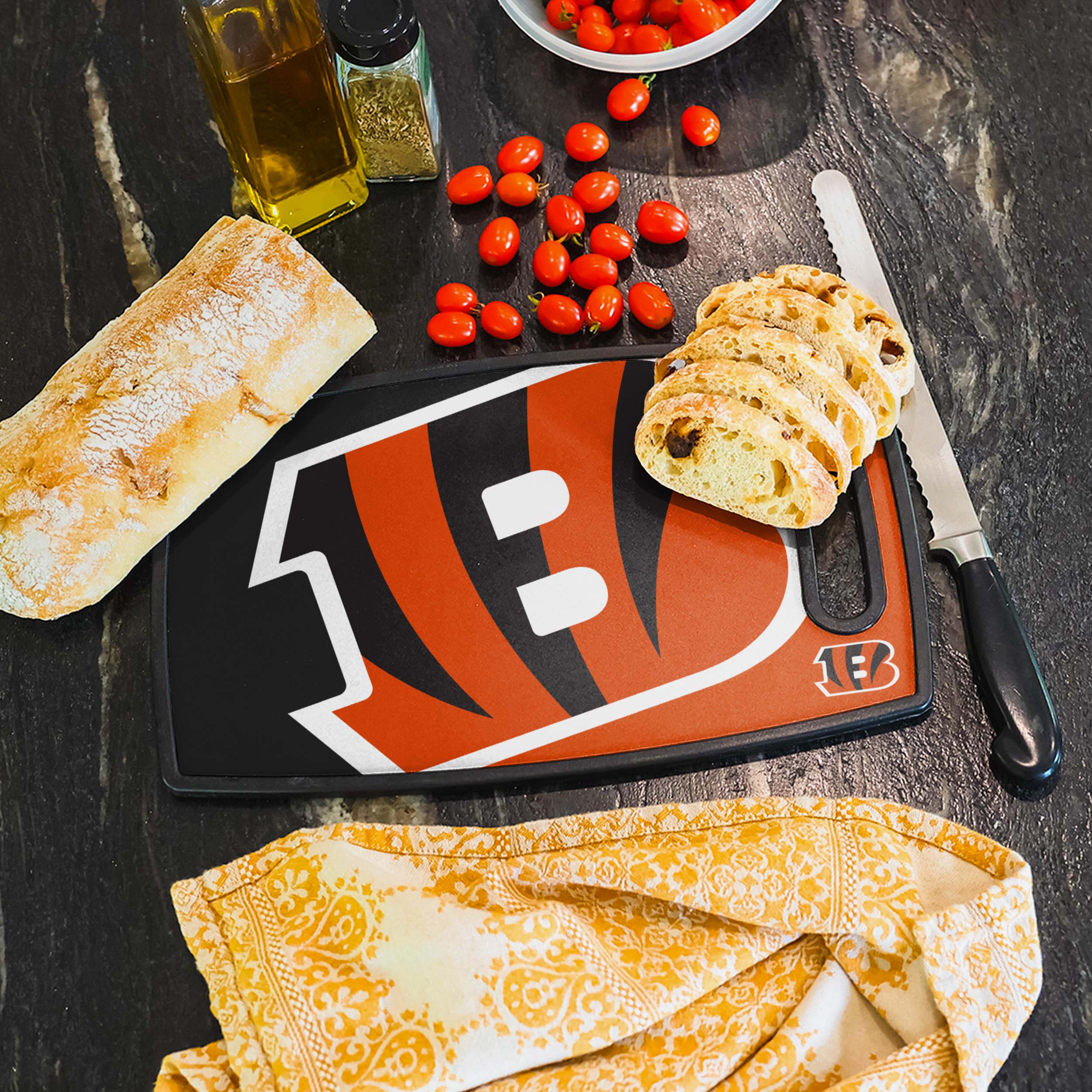 Cincinnati Bengals Big Logo Cutting Board - Image 2