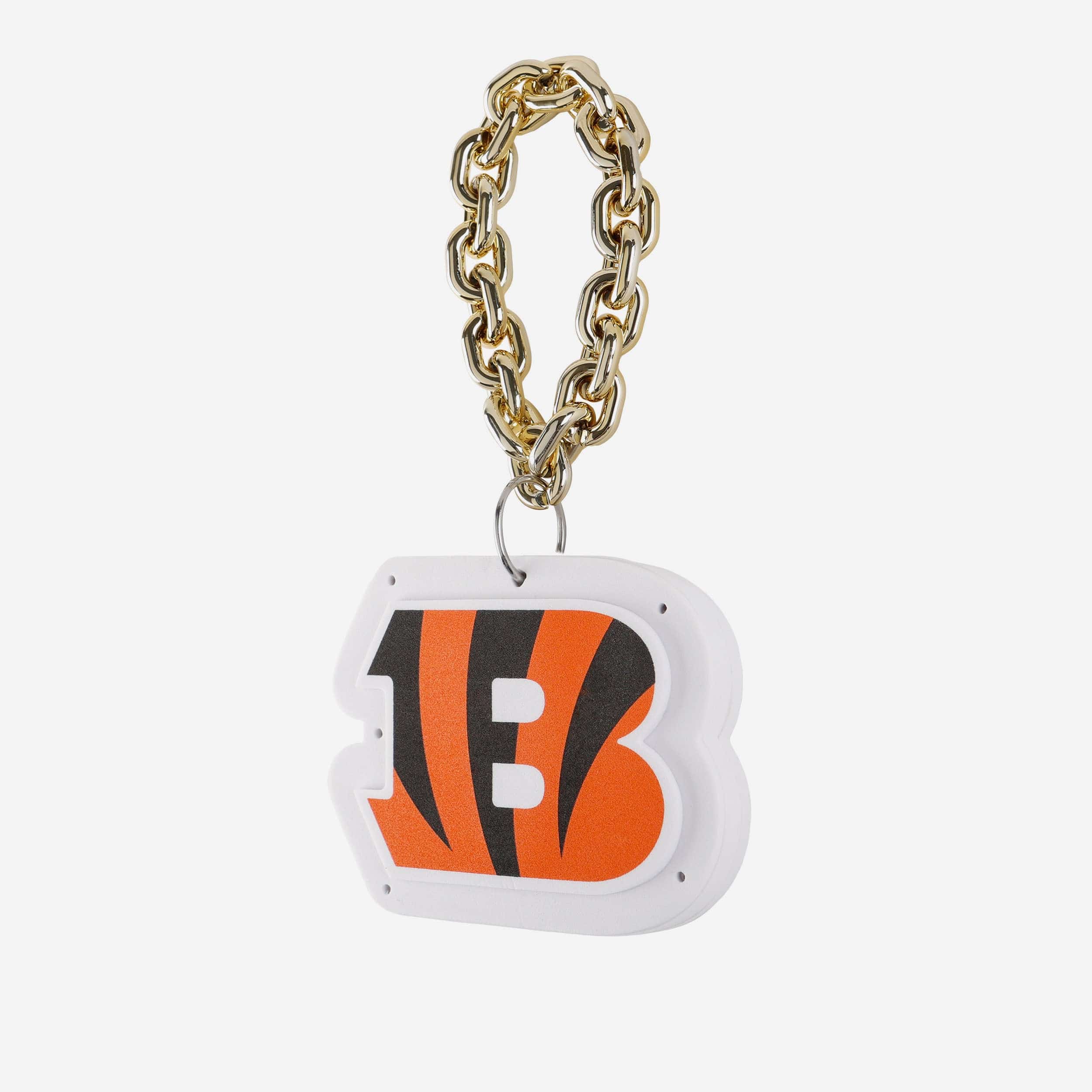 Cincinnati Bengals Big Logo Light Up Chain Ornament - Image 2