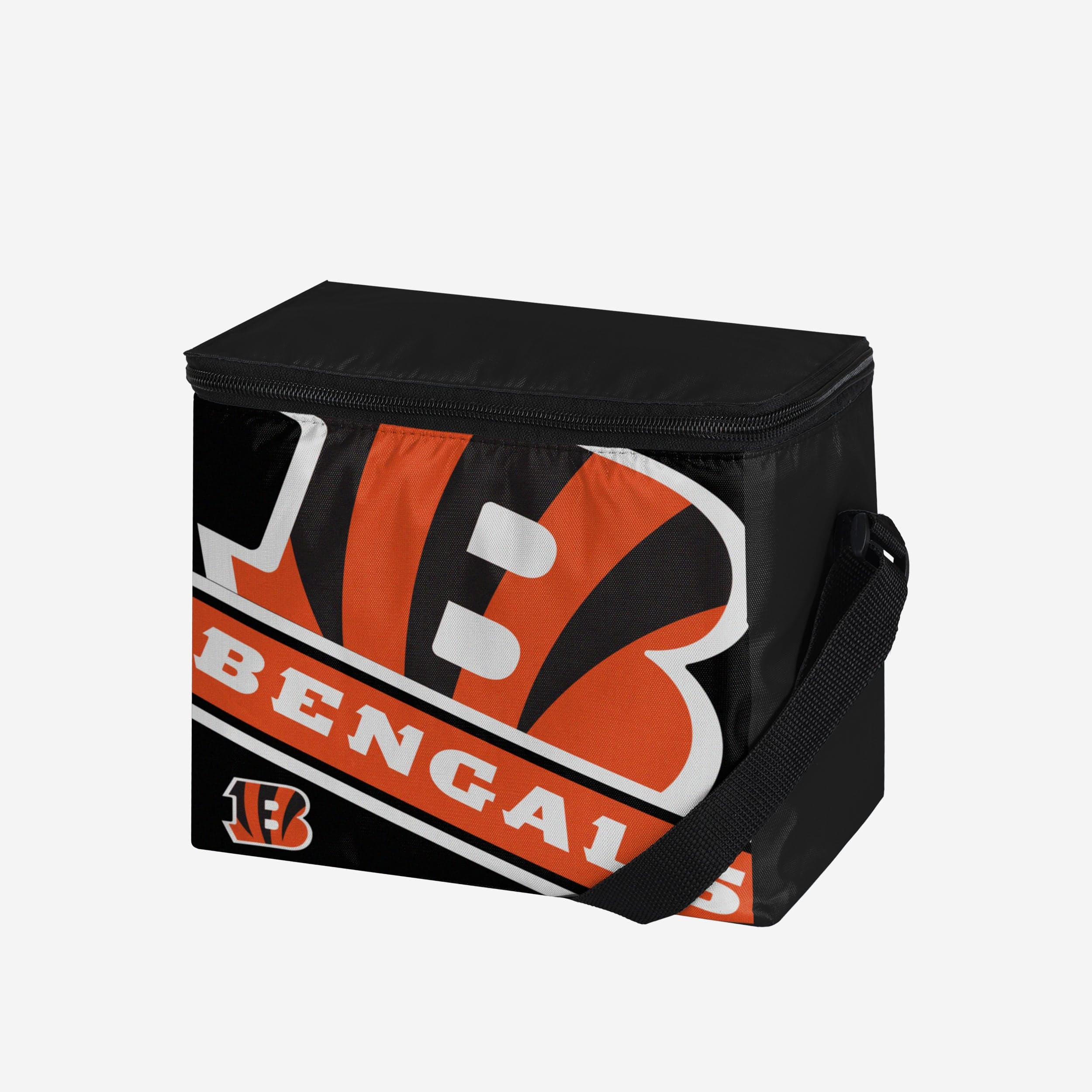 Cincinnati Bengals Big Logo Stripe 6 Pack Cooler - Image 2