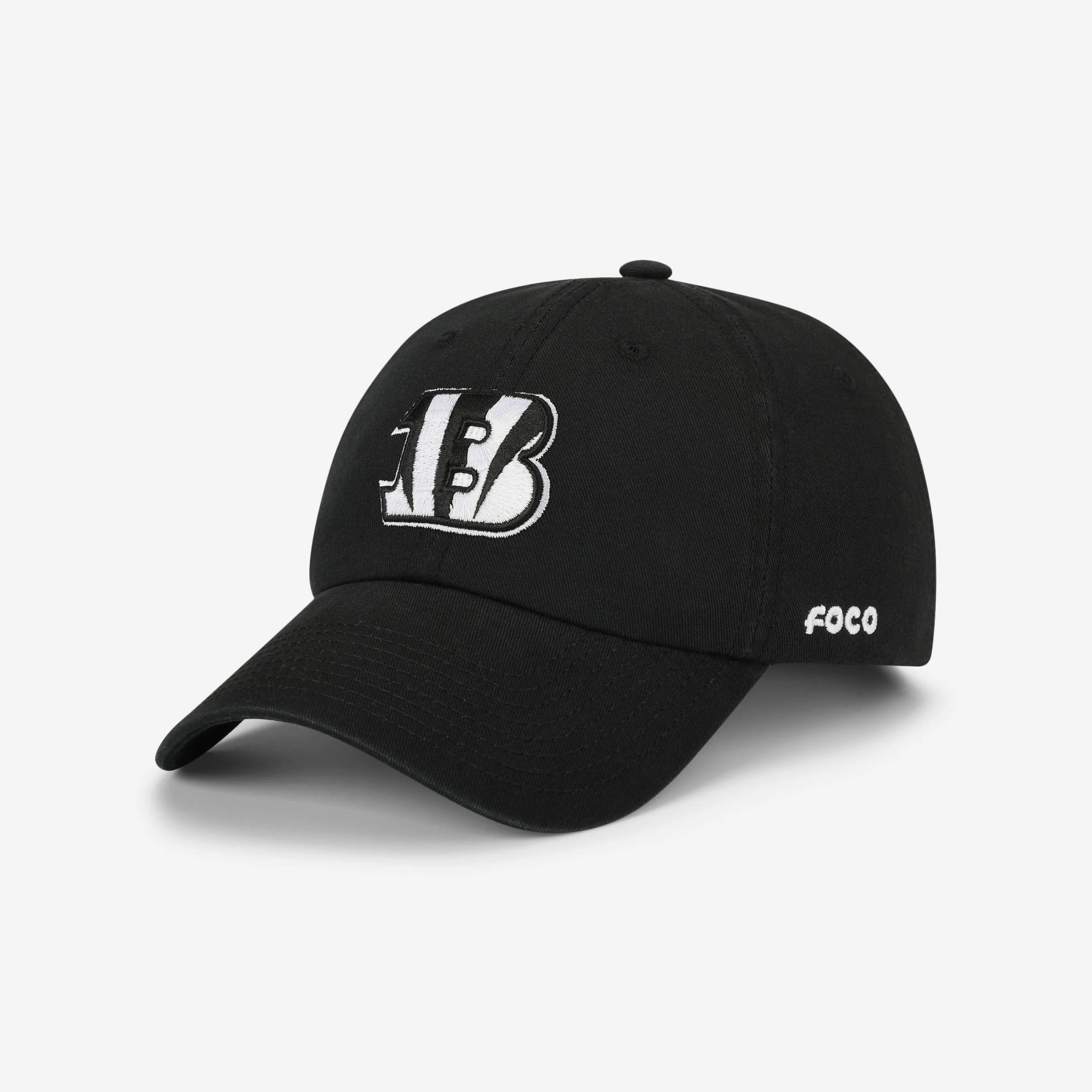 Cincinnati Bengals Black & White Casual Cap
