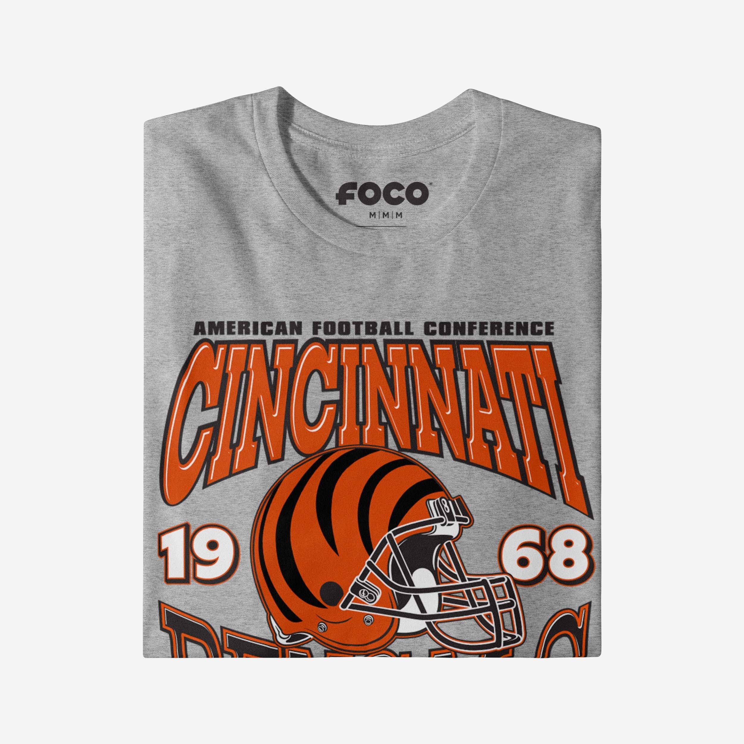 Cincinnati Bengals Classic Team Helmet T-Shirt - Image 4