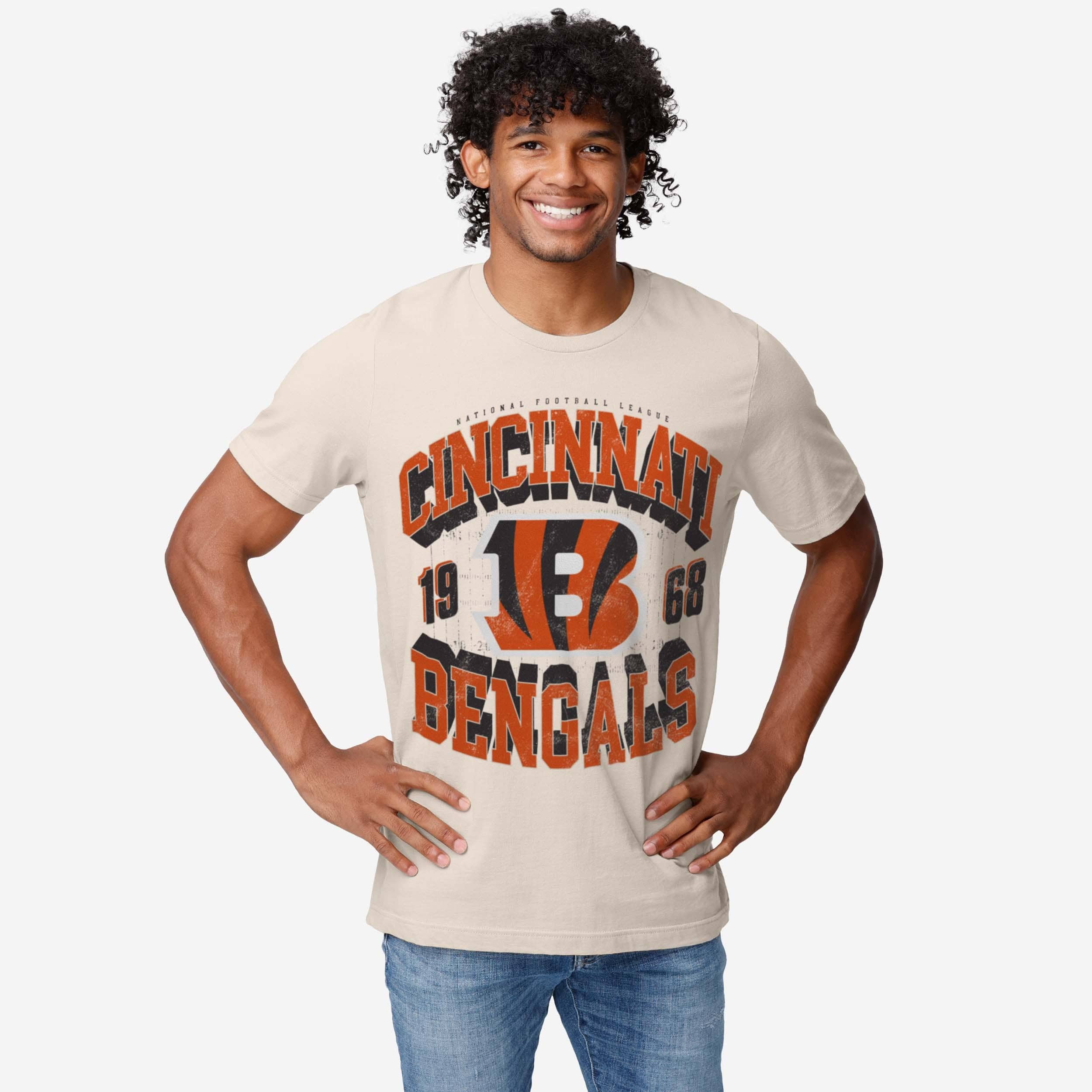 Cincinnati Bengals Field Arched Wordmark T-Shirt - Image 2