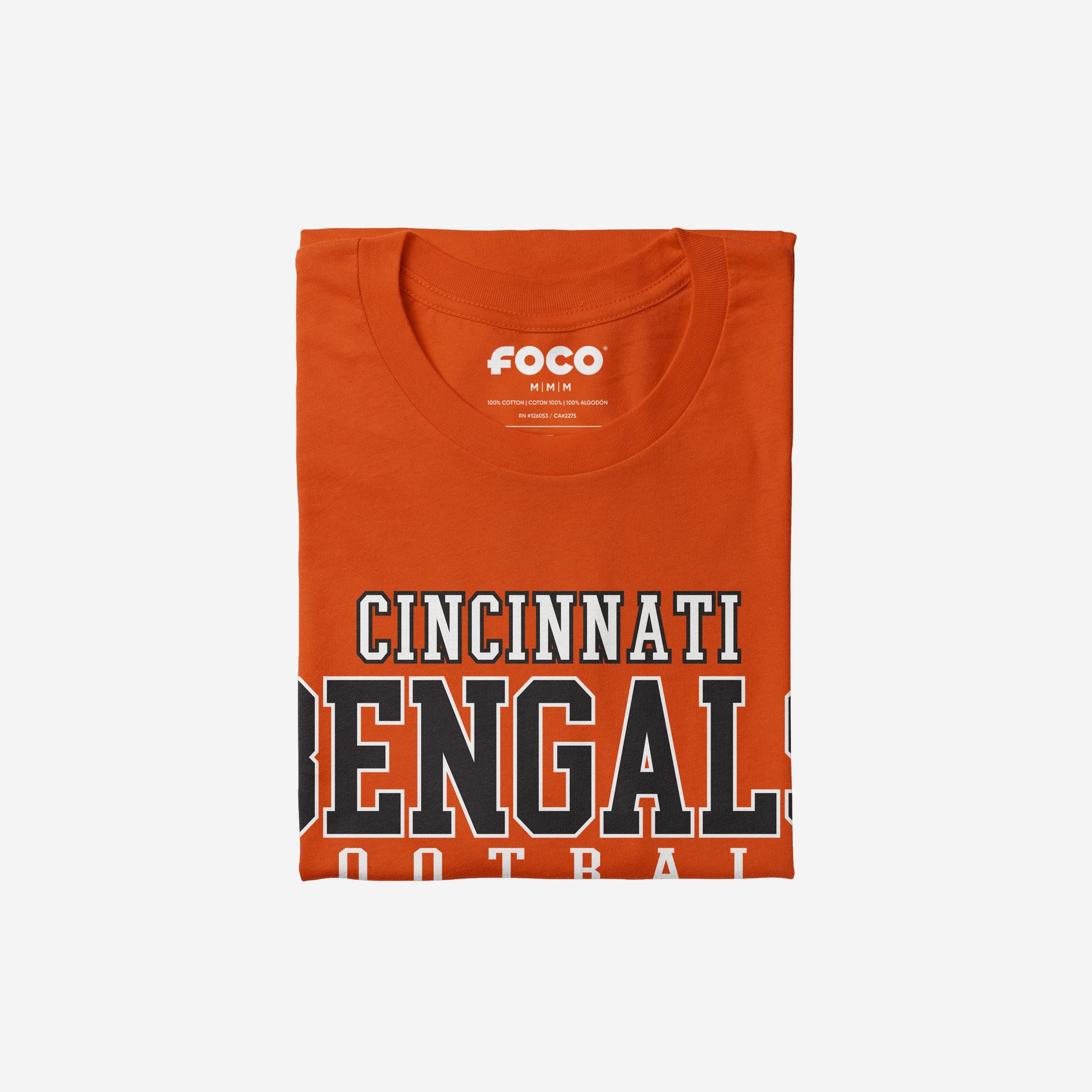 Cincinnati Bengals Football Wordmark T-Shirt - Image 4