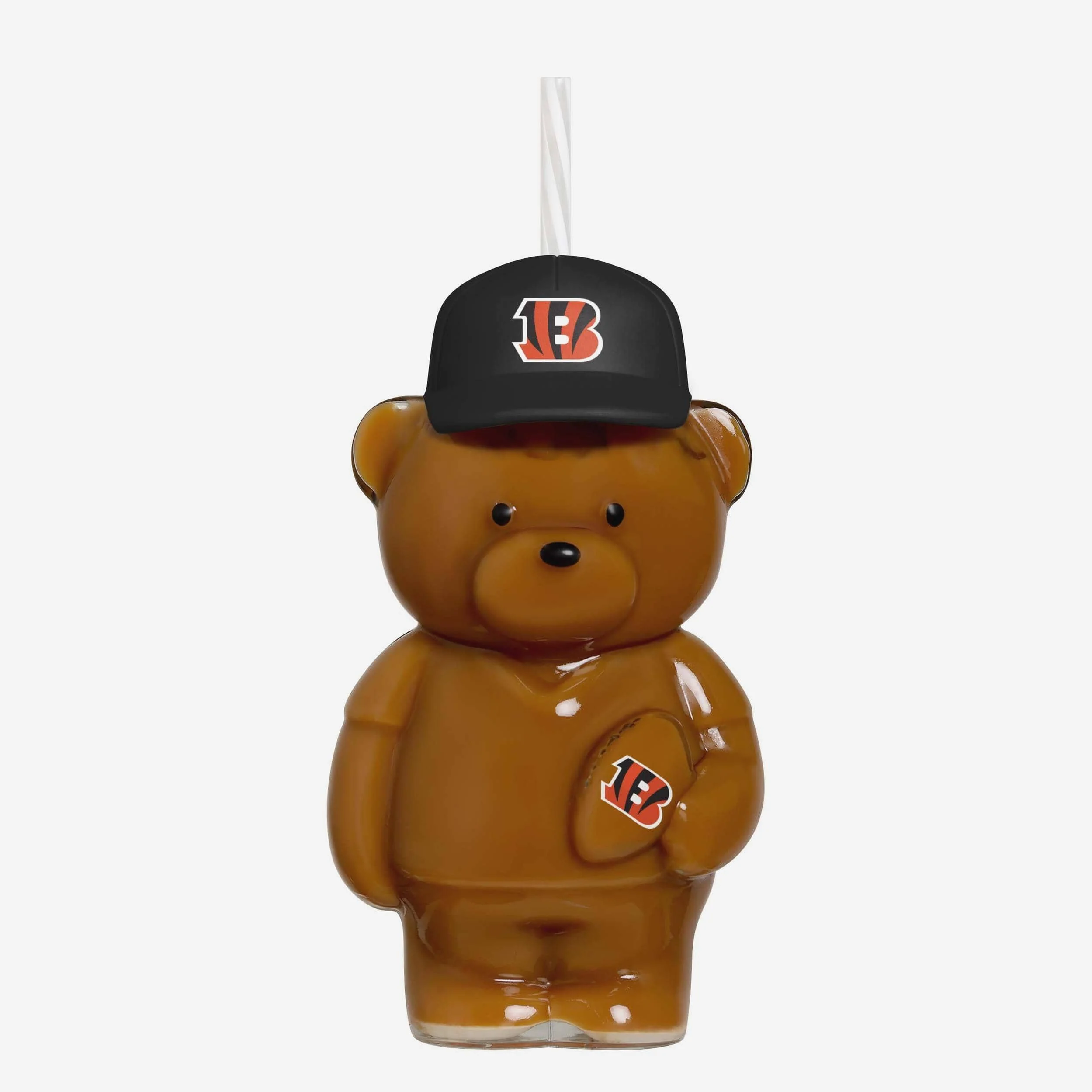 Cincinnati Bengals Glass Bear Tumbler - Image 2